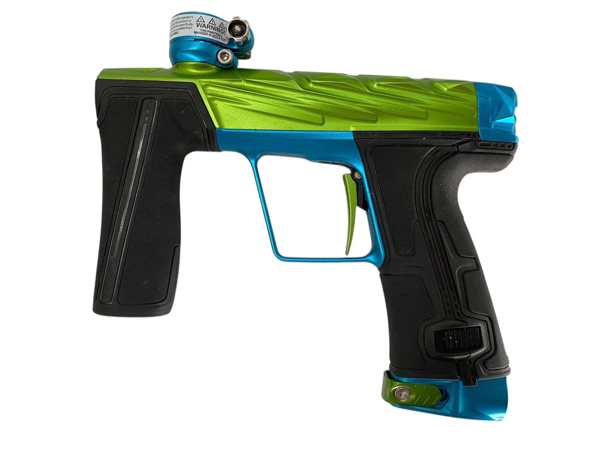 Used Infamous Planet Eclipse Geo R5 Paintball Gun Green/Teal Paintball Gun from CPXBrosPaintball Buy/Sell/Trade Paintball Markers, New Paintball Guns, Paintball Hoppers, Paintball Masks, and Hormesis Headbands