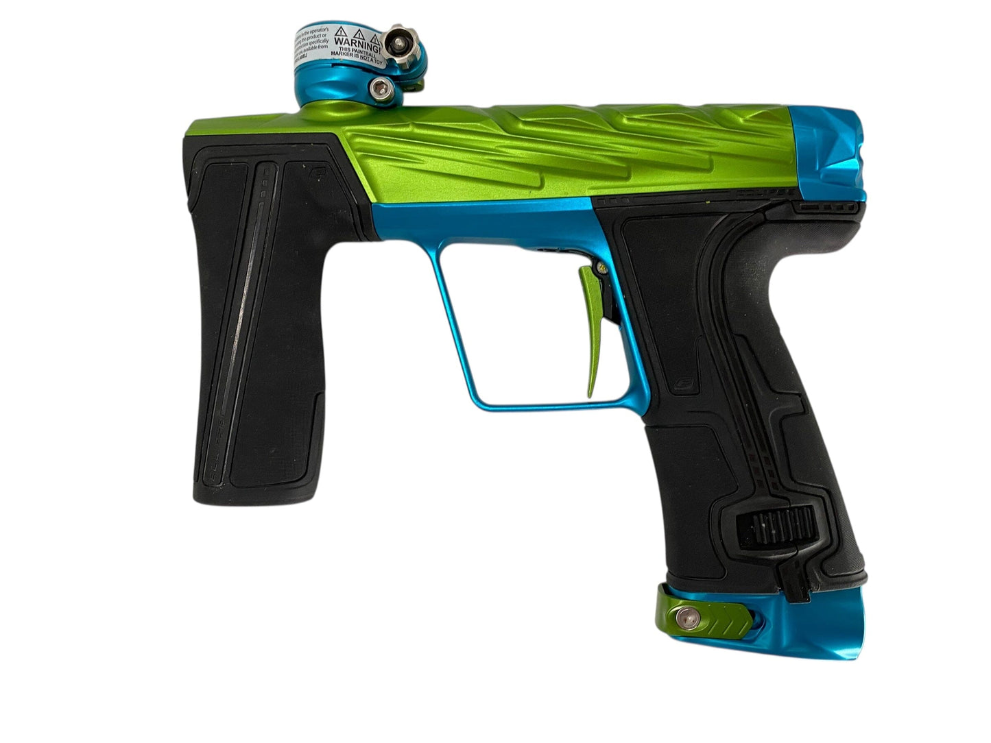 Used Infamous Planet Eclipse Geo R5 Paintball Gun Green/Teal Paintball Gun from CPXBrosPaintball Buy/Sell/Trade Paintball Markers, New Paintball Guns, Paintball Hoppers, Paintball Masks, and Hormesis Headbands