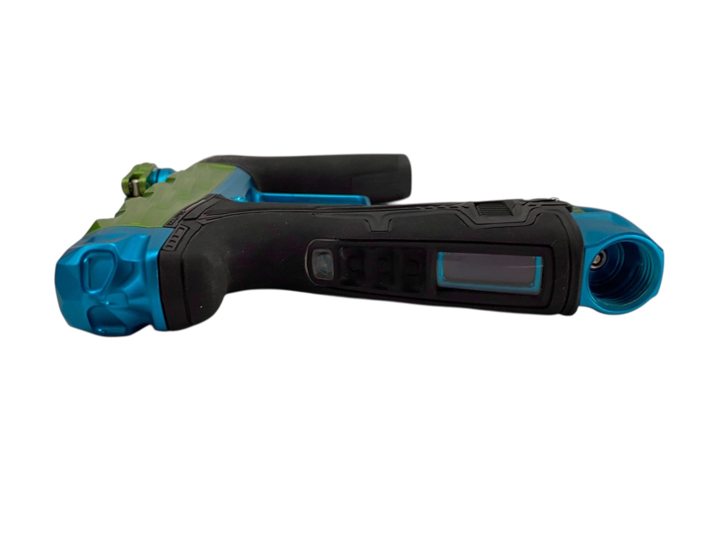 Used Infamous Planet Eclipse Geo R5 Paintball Gun Green/Teal Paintball Gun from CPXBrosPaintball Buy/Sell/Trade Paintball Markers, New Paintball Guns, Paintball Hoppers, Paintball Masks, and Hormesis Headbands