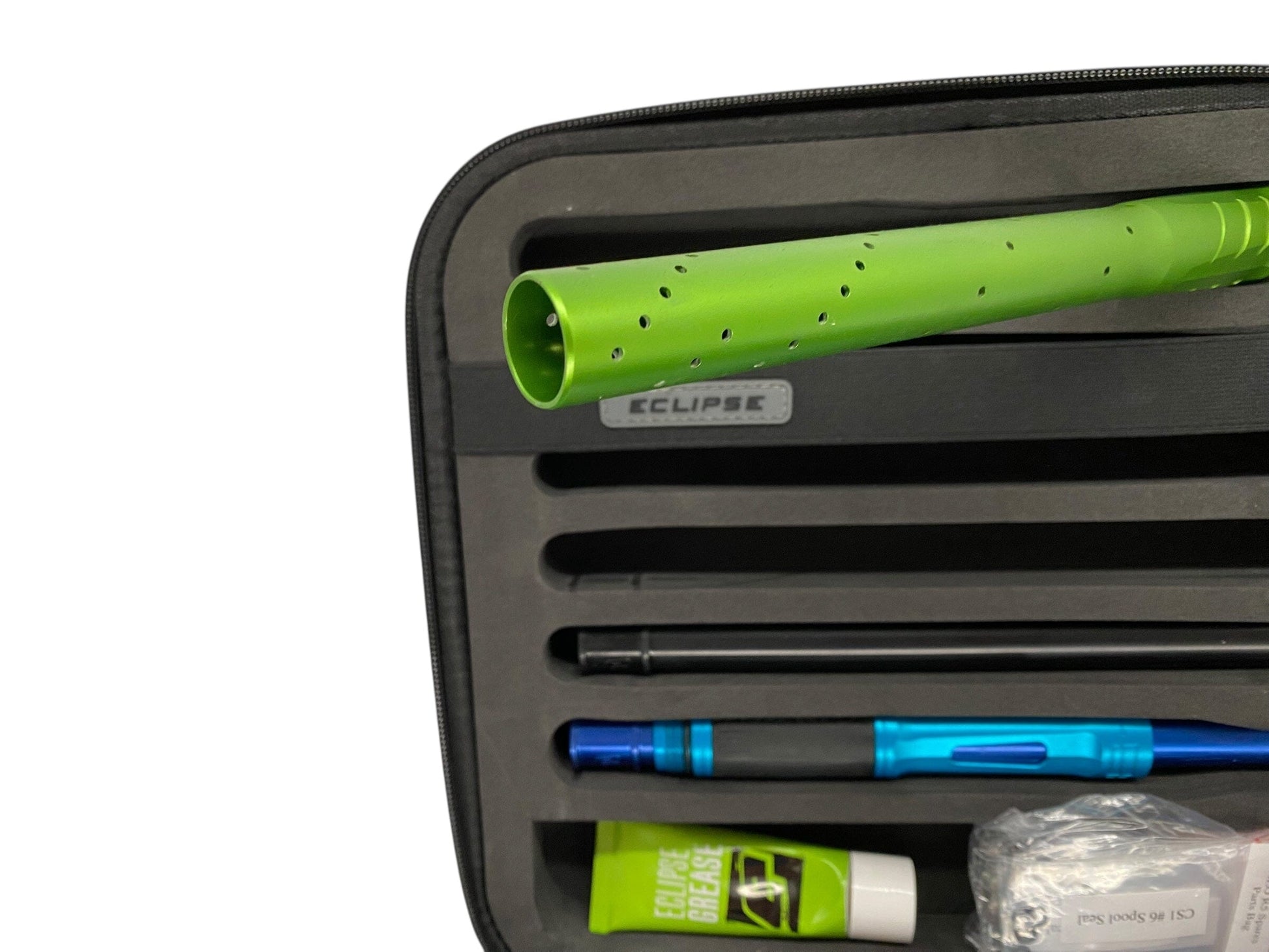 Used Infamous Planet Eclipse Geo R5 Paintball Gun Green/Teal Paintball Gun from CPXBrosPaintball Buy/Sell/Trade Paintball Markers, New Paintball Guns, Paintball Hoppers, Paintball Masks, and Hormesis Headbands