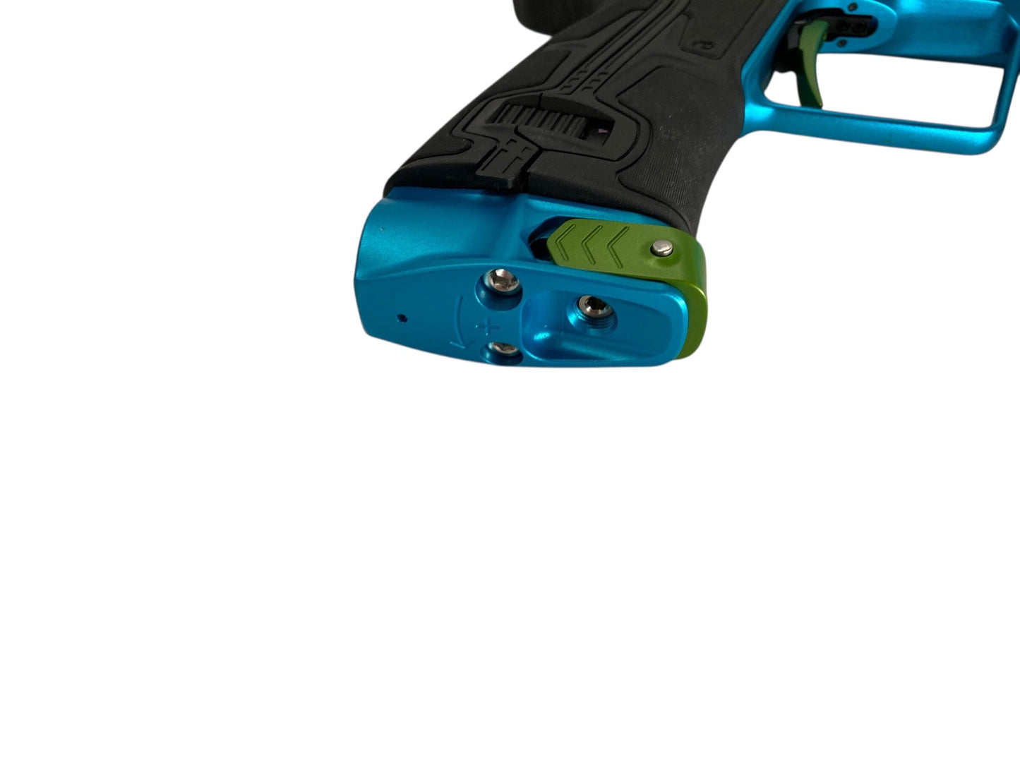 Used Infamous Planet Eclipse Geo R5 Paintball Gun Green/Teal Paintball Gun from CPXBrosPaintball Buy/Sell/Trade Paintball Markers, New Paintball Guns, Paintball Hoppers, Paintball Masks, and Hormesis Headbands