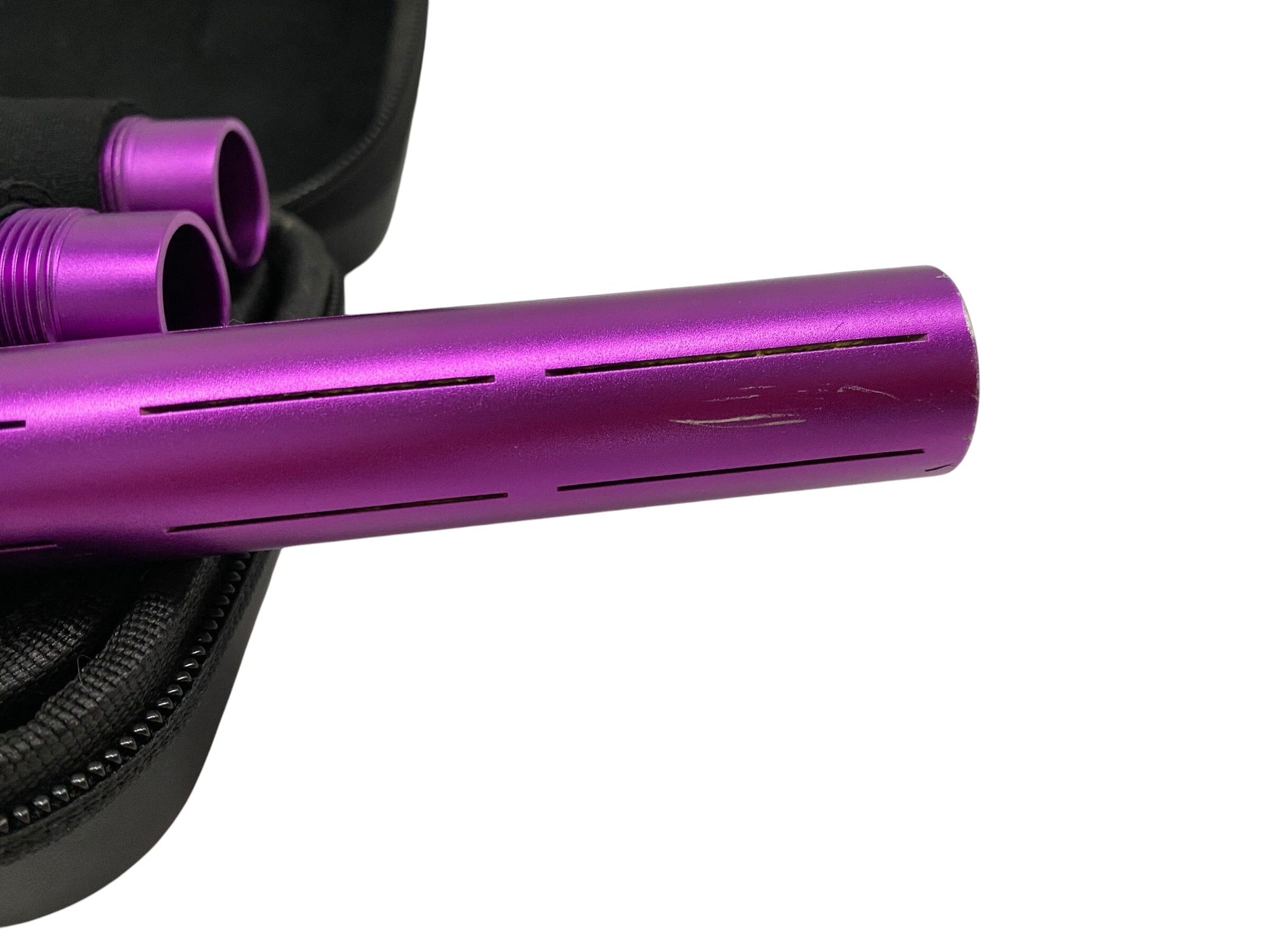 Used INFAMOUS PRO DNA SILENCIO™ BARREL KIT - DUST PURPLE - COCKER THREAD Paintball Gun from CPXBrosPaintball Buy/Sell/Trade Paintball Markers, New Paintball Guns, Paintball Hoppers, Paintball Masks, and Hormesis Headbands