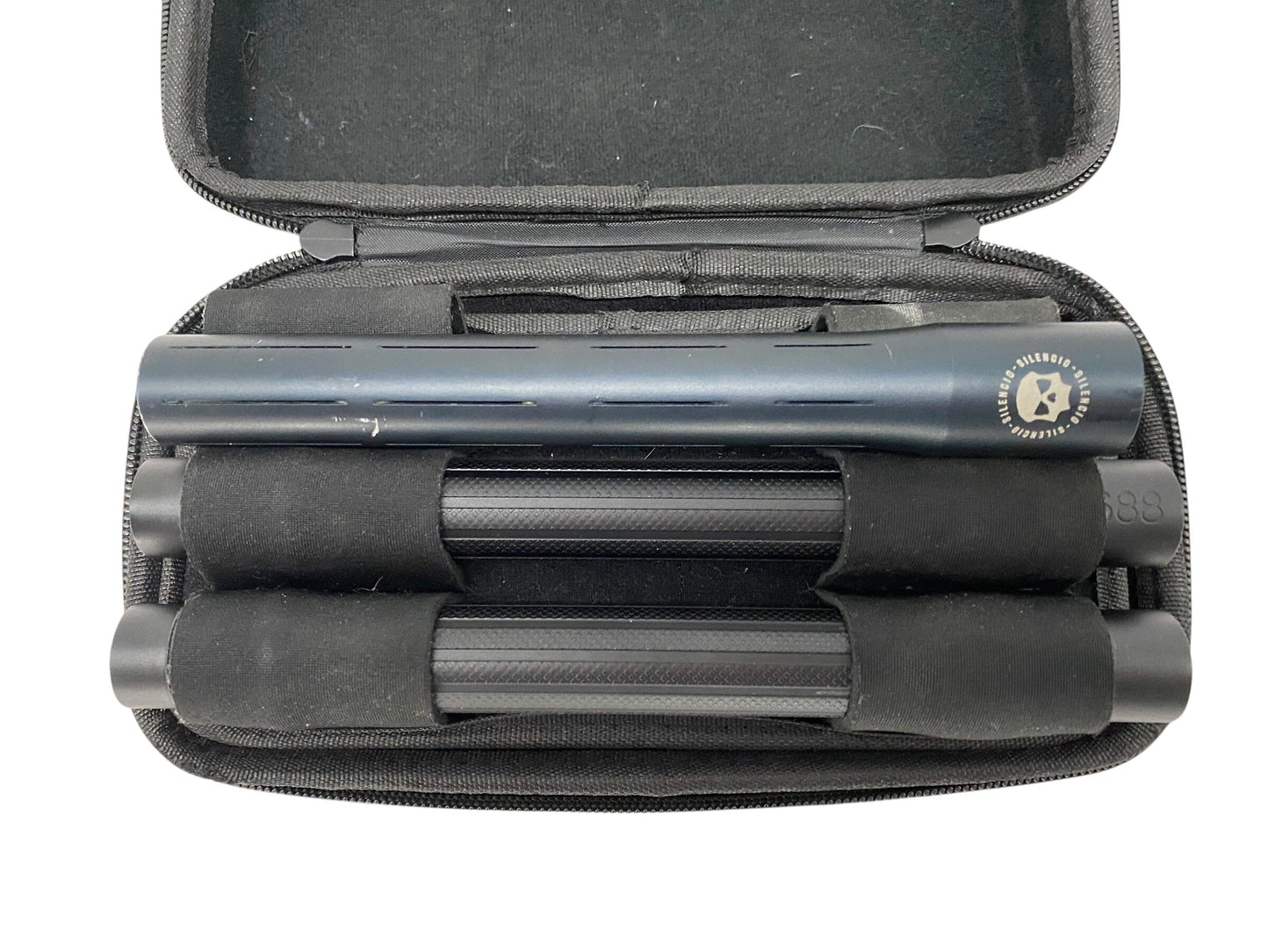 Used INFAMOUS PRO DNA SILENCIO™ BARREL KIT Paintball Gun from CPXBrosPaintball Buy/Sell/Trade Paintball Markers, New Paintball Guns, Paintball Hoppers, Paintball Masks, and Hormesis Headbands