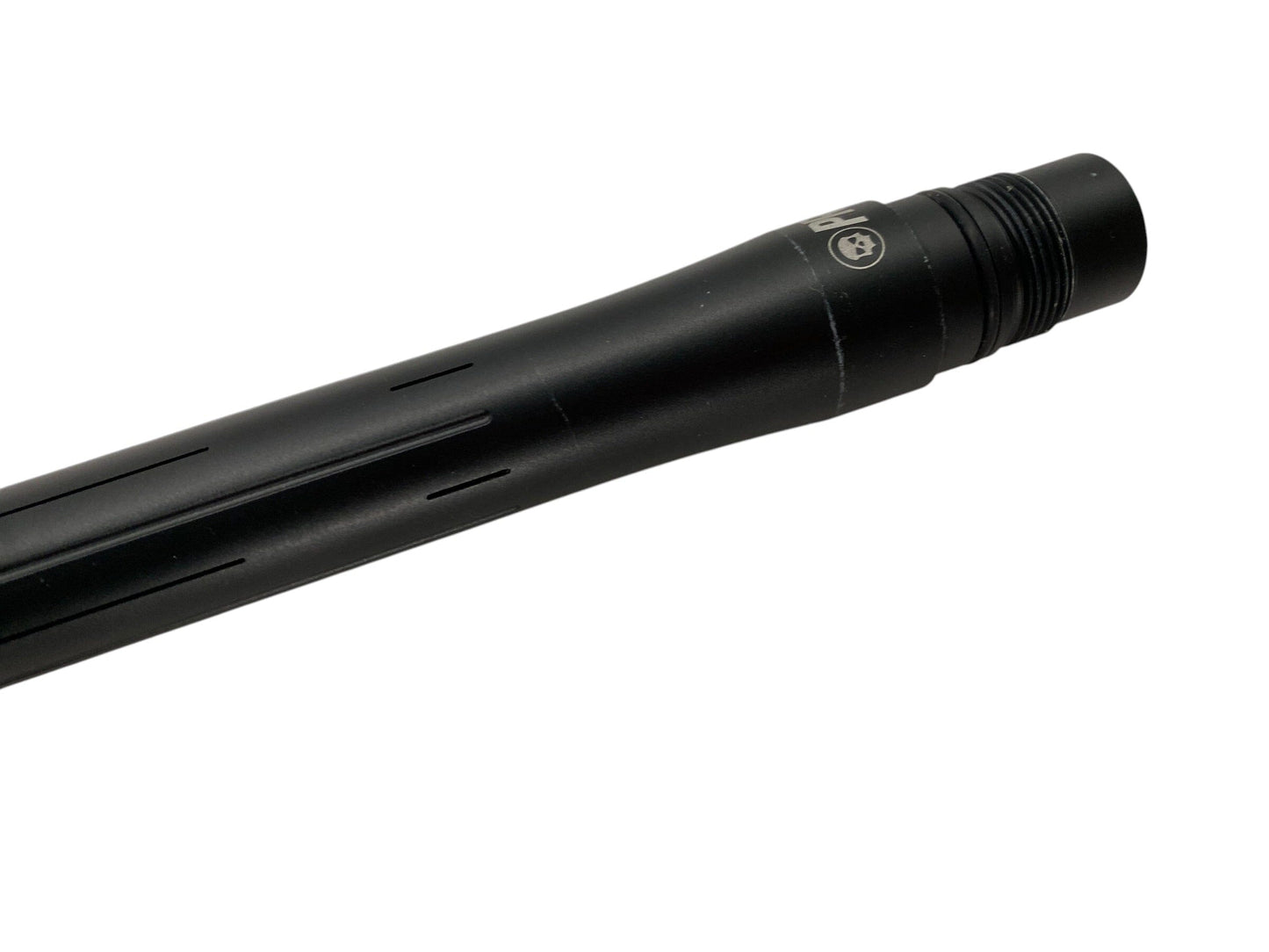 Used INFAMOUS - SILENCIO FXL BARREL TIP - Dust Black Paintball Gun from CPXBrosPaintball Buy/Sell/Trade Paintball Markers, New Paintball Guns, Paintball Hoppers, Paintball Masks, and Hormesis Headbands