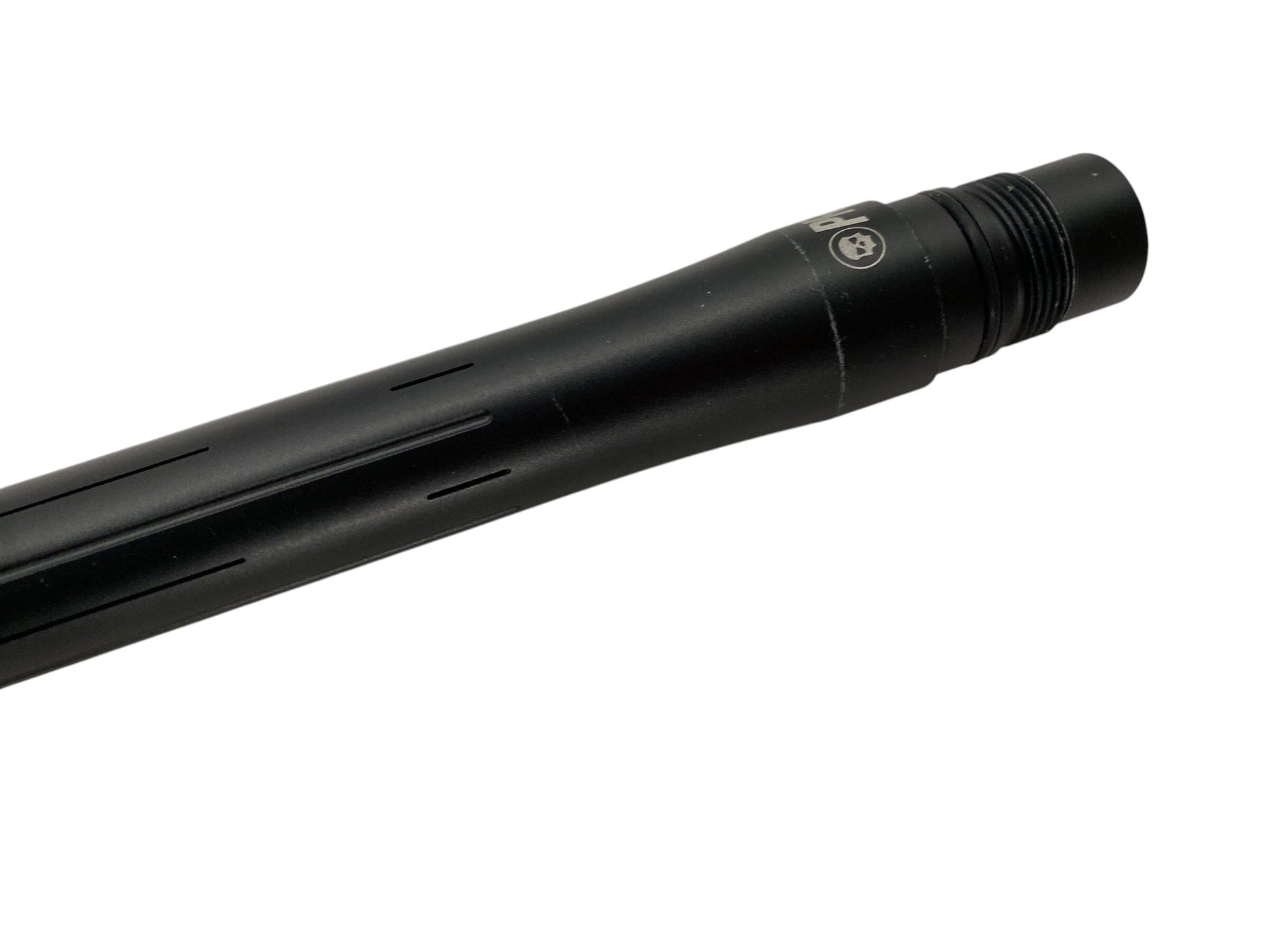 Used INFAMOUS - SILENCIO FXL BARREL TIP - Dust Black Paintball Gun from CPXBrosPaintball Buy/Sell/Trade Paintball Markers, New Paintball Guns, Paintball Hoppers, Paintball Masks, and Hormesis Headbands