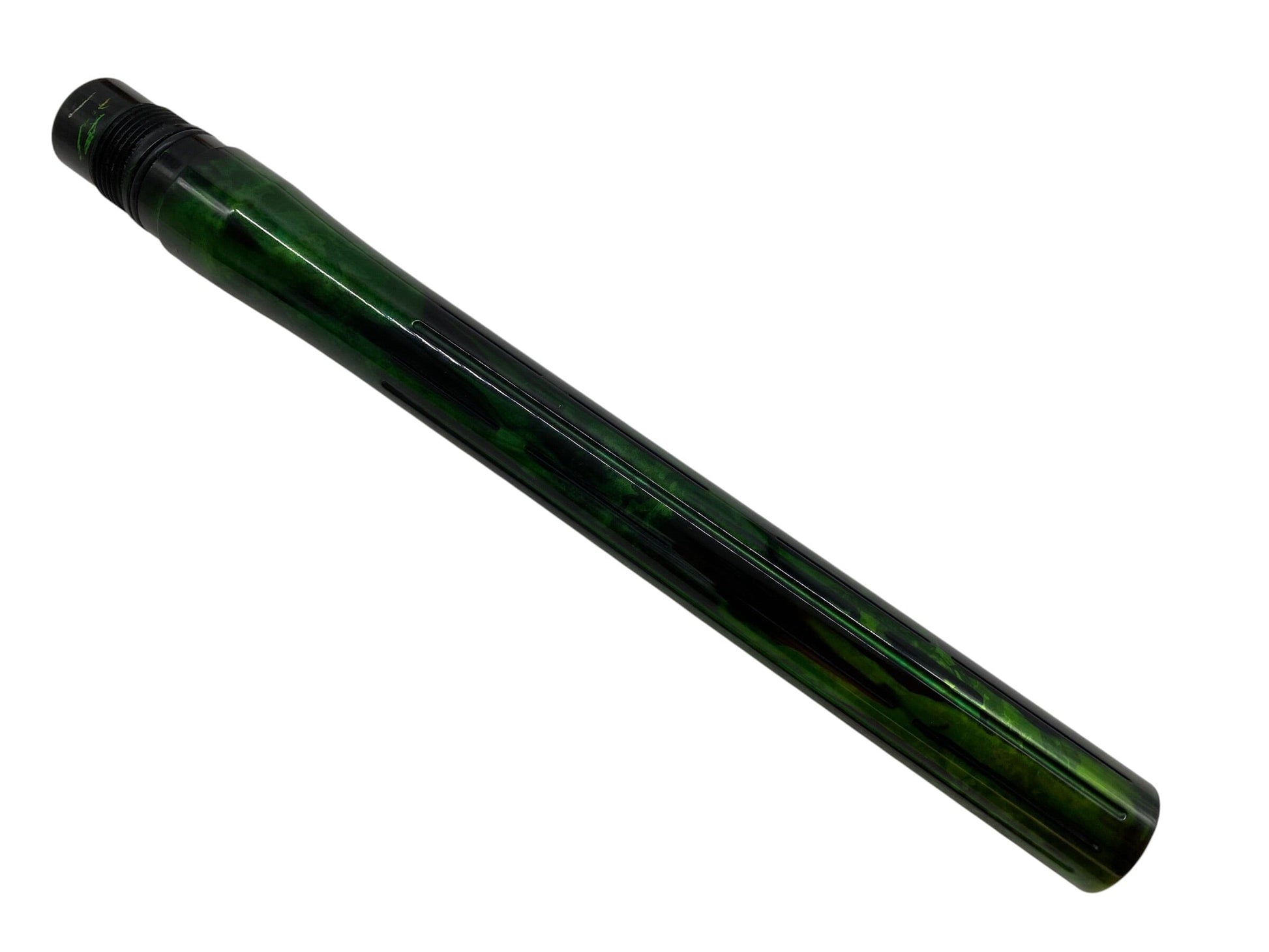 Used Infamous Silencio FXL Barrel Tip - Gloss Acid Wash Green Paintball Gun from CPXBrosPaintball Buy/Sell/Trade Paintball Markers, New Paintball Guns, Paintball Hoppers, Paintball Masks, and Hormesis Headbands