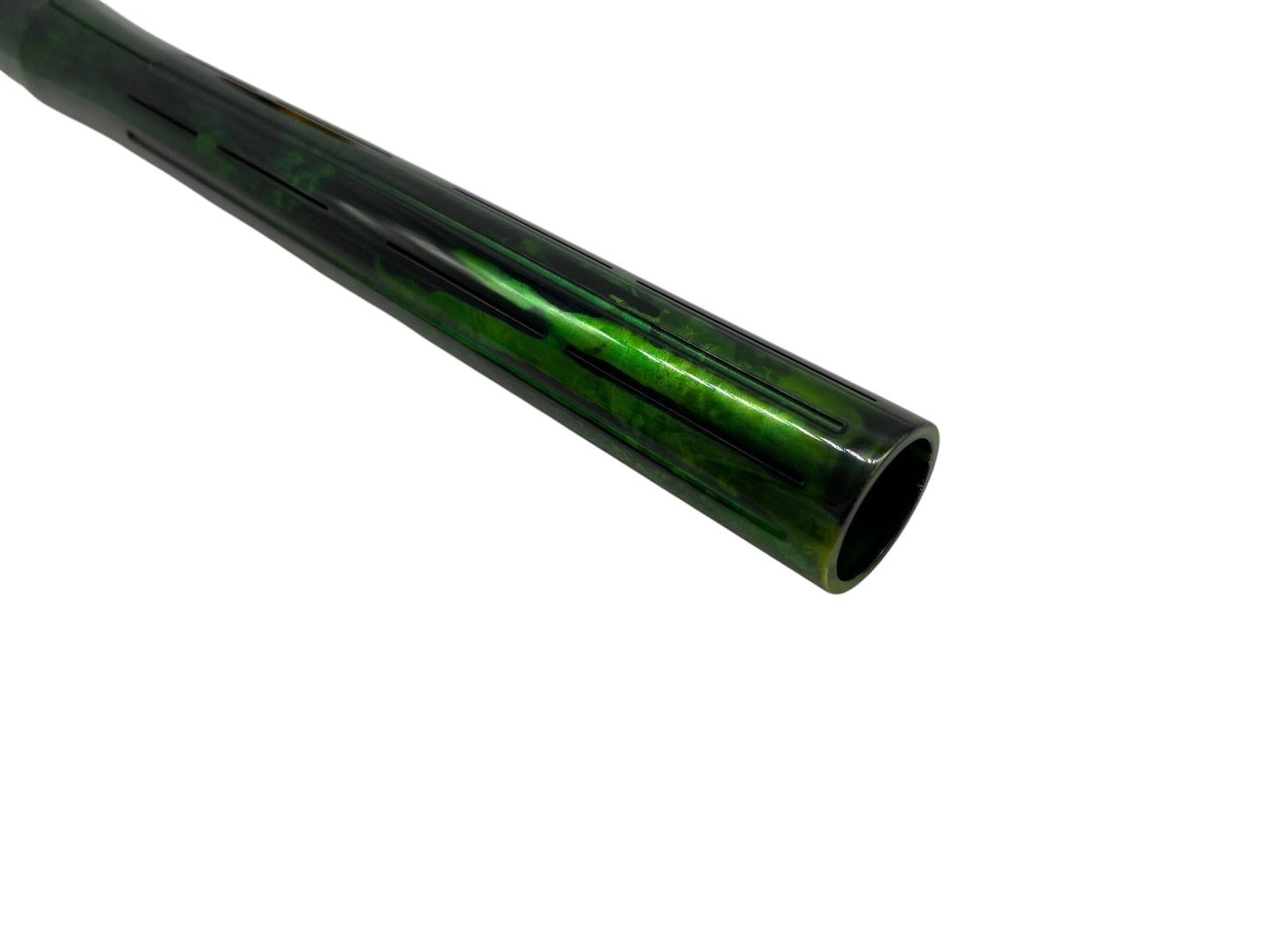 Used Infamous Silencio FXL Barrel Tip - Gloss Acid Wash Green Paintball Gun from CPXBrosPaintball Buy/Sell/Trade Paintball Markers, New Paintball Guns, Paintball Hoppers, Paintball Masks, and Hormesis Headbands