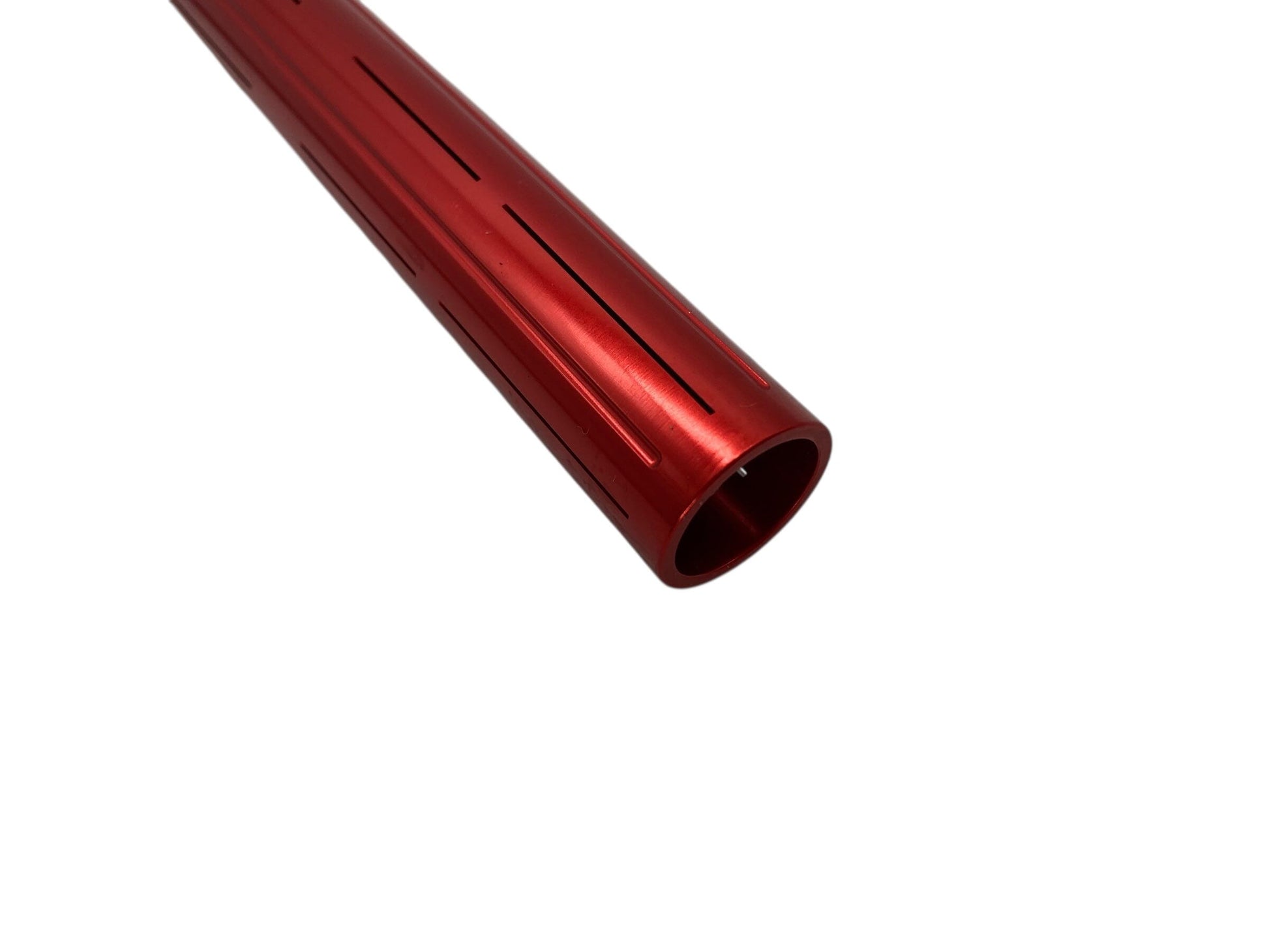 Used INFAMOUS - SILENCIO FXL BARREL TIP - Gloss Red Paintball Gun from CPXBrosPaintball Buy/Sell/Trade Paintball Markers, New Paintball Guns, Paintball Hoppers, Paintball Masks, and Hormesis Headbands