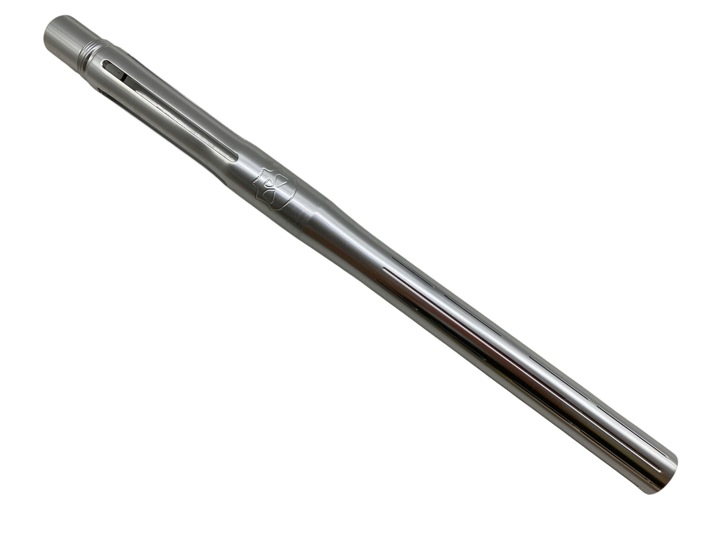 Used INFAMOUS SILENCIO OG-1 One Piece Insert Paintball Gun Barrel : Silver Paintball Gun from CPXBrosPaintball Buy/Sell/Trade Paintball Markers, New Paintball Guns, Paintball Hoppers, Paintball Masks, and Hormesis Headbands