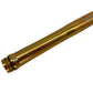 Used Infamous Silencio Power Grip + Silencio S63 Barrel Tip - Double Helix - Gloss Gold Paintball Gun from CPXBrosPaintball Buy/Sell/Trade Paintball Markers, New Paintball Guns, Paintball Hoppers, Paintball Masks, and Hormesis Headbands