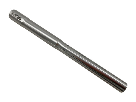 Used Infamous Silencio Shaft FL Barrel Tip - Planet Eclipse Gloss Silver Paintball Gun from CPXBrosPaintball Buy/Sell/Trade Paintball Markers, New Paintball Guns, Paintball Hoppers, Paintball Masks, and Hormesis Headbands