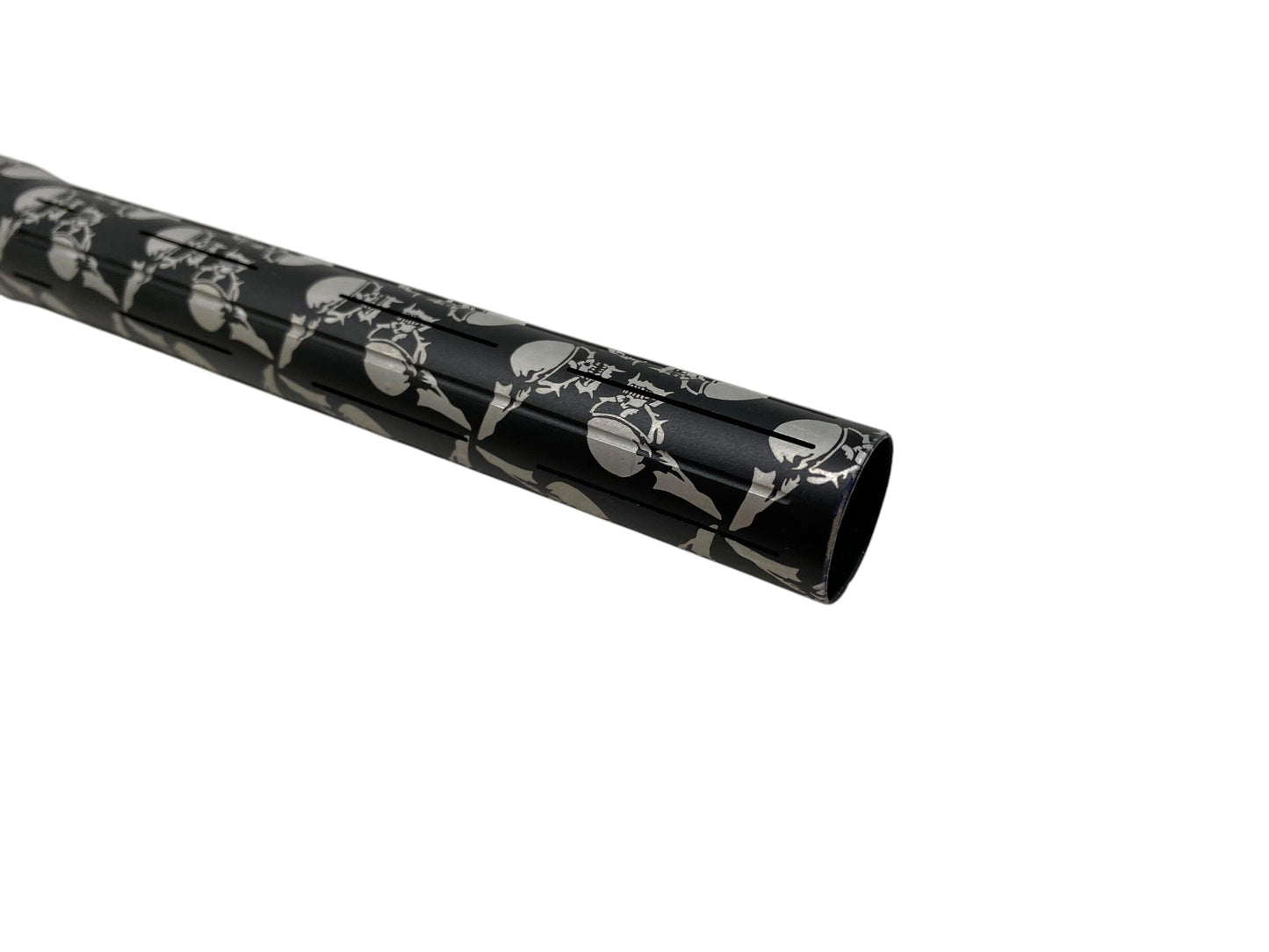 Used Infamous Silencio Shaft FL Barrel Tip W/ Sandana Lasering Paintball Gun from CPXBrosPaintball Buy/Sell/Trade Paintball Markers, New Paintball Guns, Paintball Hoppers, Paintball Masks, and Hormesis Headbands