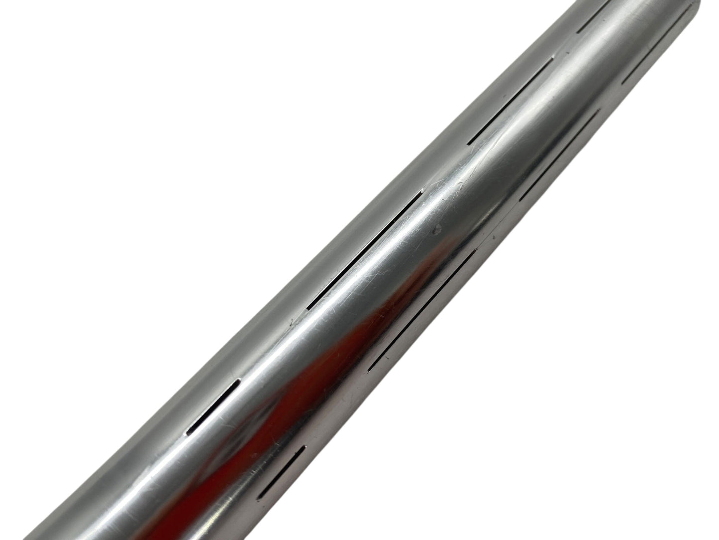 Used Infamous Silencio Shaft S63 Barrel Tip - Gloss Silver Paintball Gun from CPXBrosPaintball Buy/Sell/Trade Paintball Markers, New Paintball Guns, Paintball Hoppers, Paintball Masks, and Hormesis Headbands