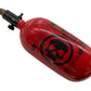 Used Infamous Skeleton Air 80/4500 Paintball Tank W/ Ninja EXT Reg Paintball Gun from CPXBrosPaintball Buy/Sell/Trade Paintball Markers, New Paintball Guns, Paintball Hoppers, Paintball Masks, and Hormesis Headbands