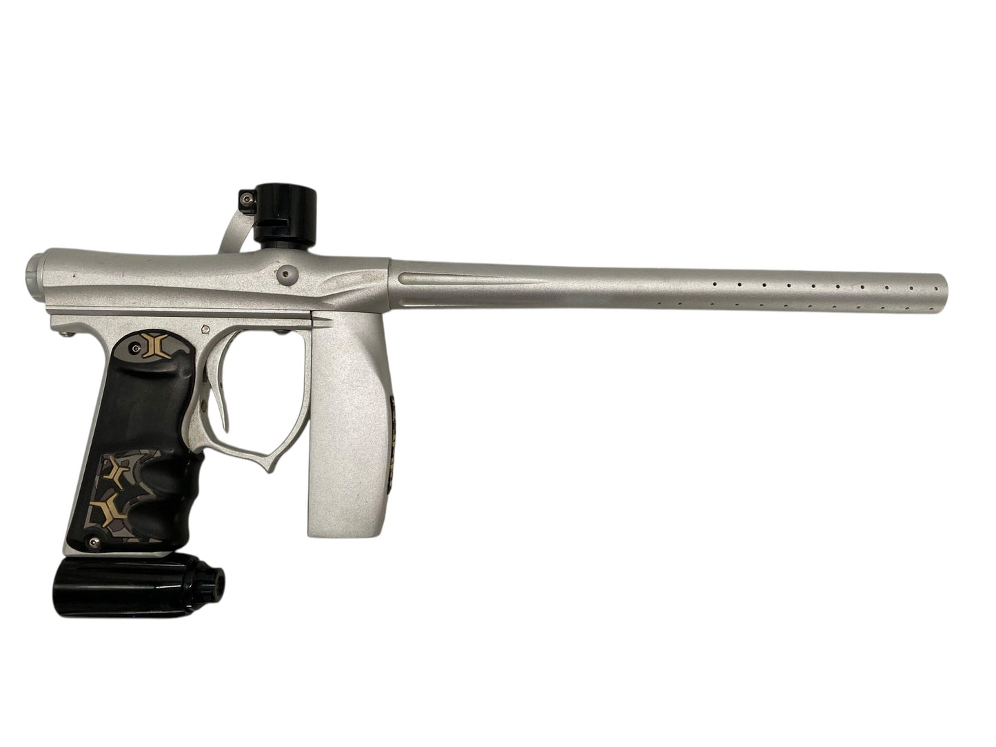 Used Invert Mini Dust Silver Paintball Gun Paintball Gun from CPXBrosPaintball Buy/Sell/Trade Paintball Markers, New Paintball Guns, Paintball Hoppers, Paintball Masks, and Hormesis Headbands