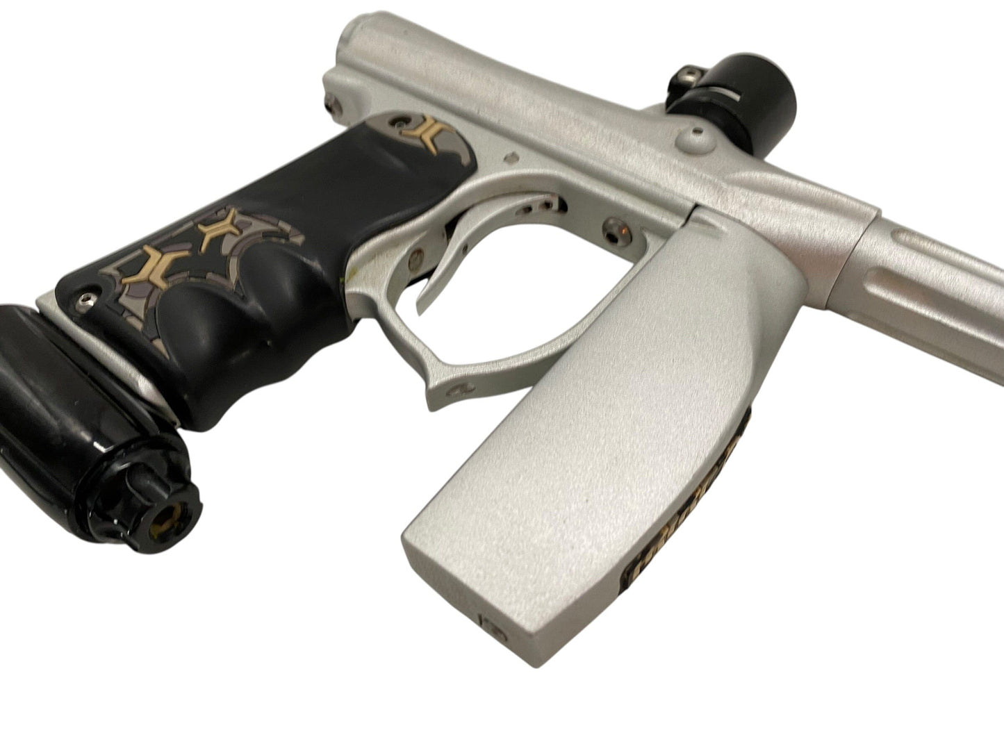 Used Invert Mini Dust Silver Paintball Gun Paintball Gun from CPXBrosPaintball Buy/Sell/Trade Paintball Markers, New Paintball Guns, Paintball Hoppers, Paintball Masks, and Hormesis Headbands