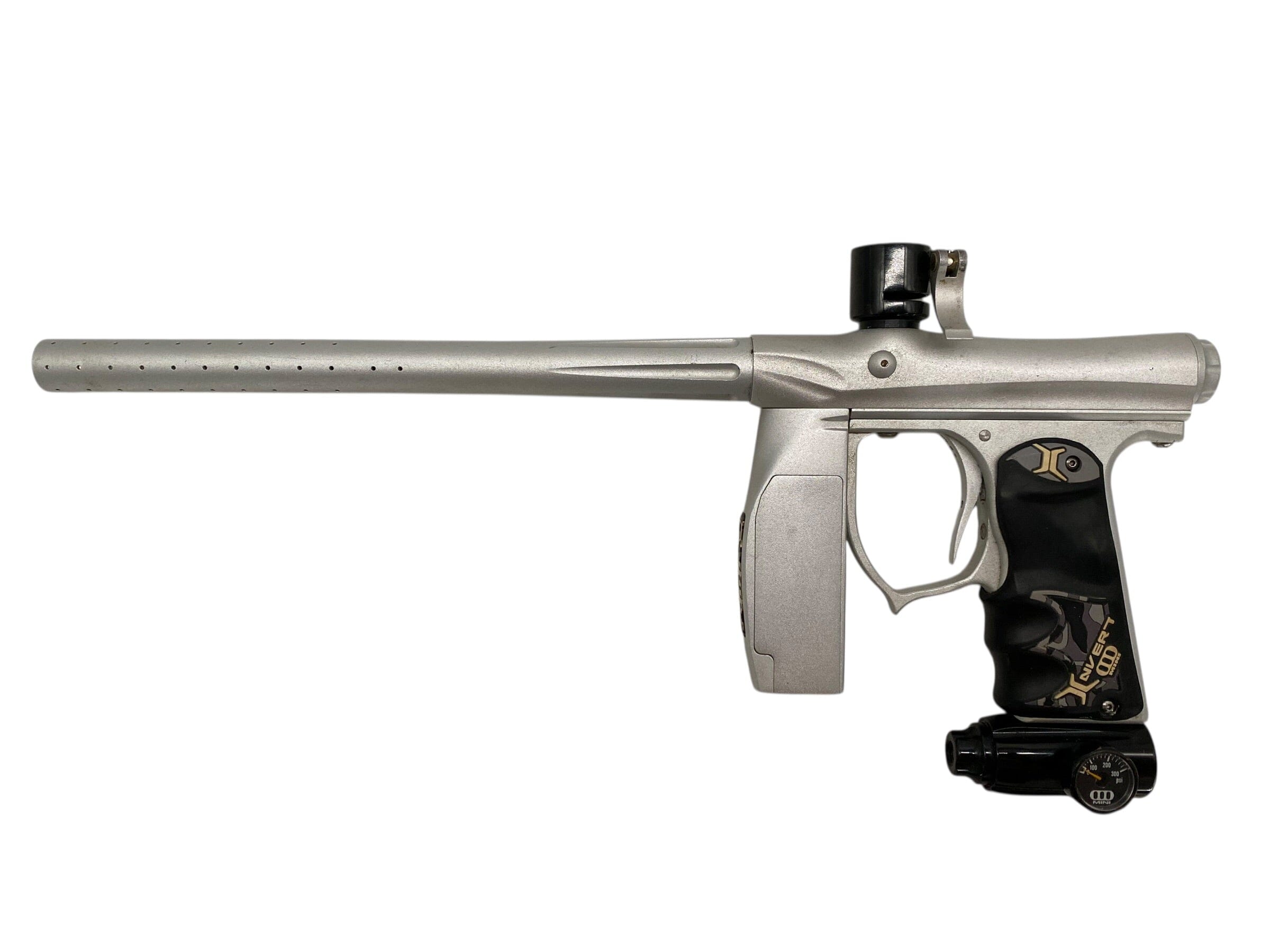 Invert Mini Dust Silver Paintball Gun – CPXBrosPaintball