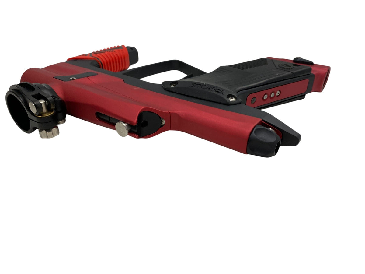 Used J4 Torque Red/Black Paintball Gun Paintball Gun from CPXBrosPaintball Buy/Sell/Trade Paintball Markers, New Paintball Guns, Paintball Hoppers, Paintball Masks, and Hormesis Headbands