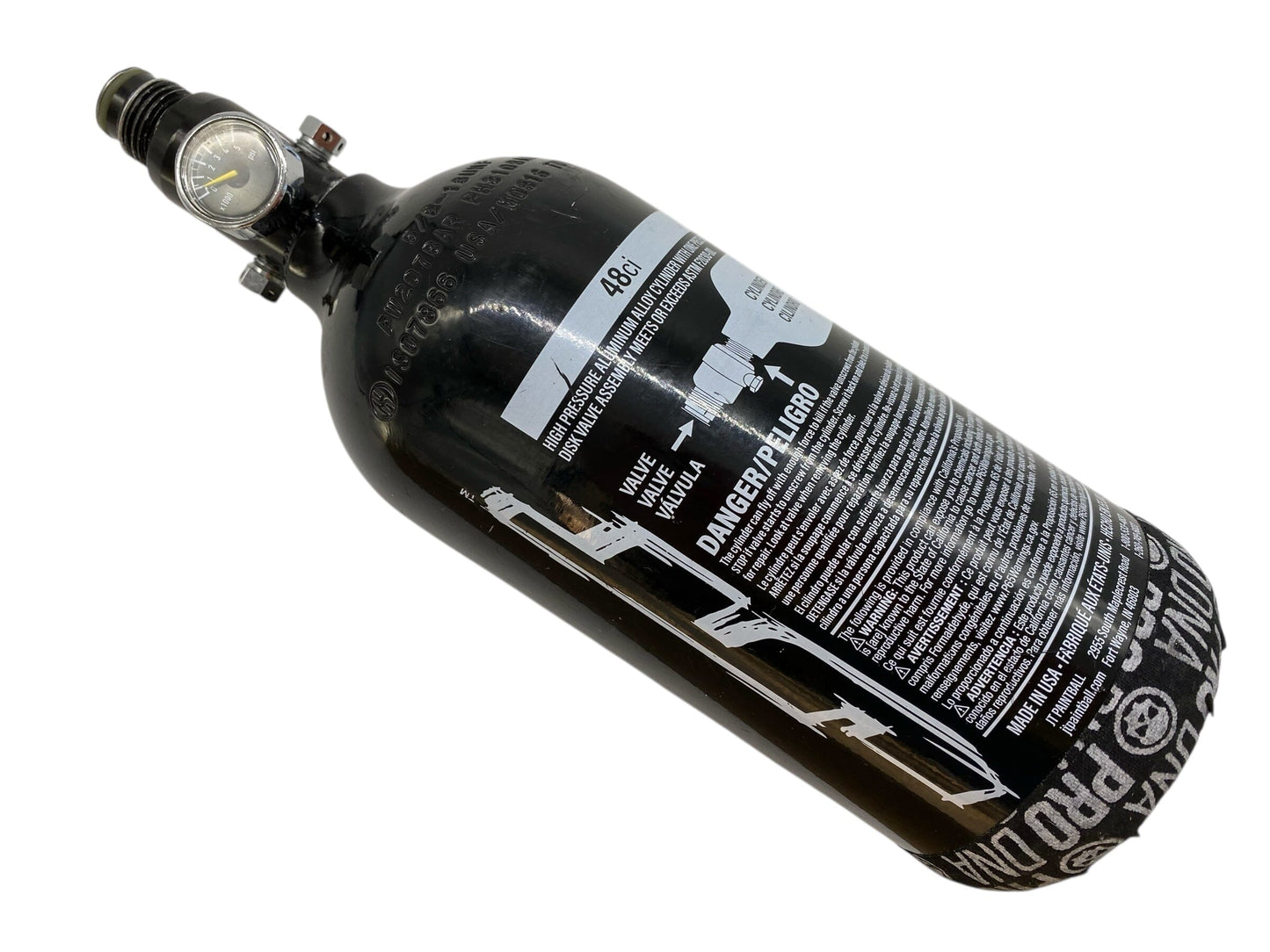 Used Jt 48/3000 Paintball Tank Paintball Gun from CPXBrosPaintball Buy/Sell/Trade Paintball Markers, New Paintball Guns, Paintball Hoppers, Paintball Masks, and Hormesis Headbands