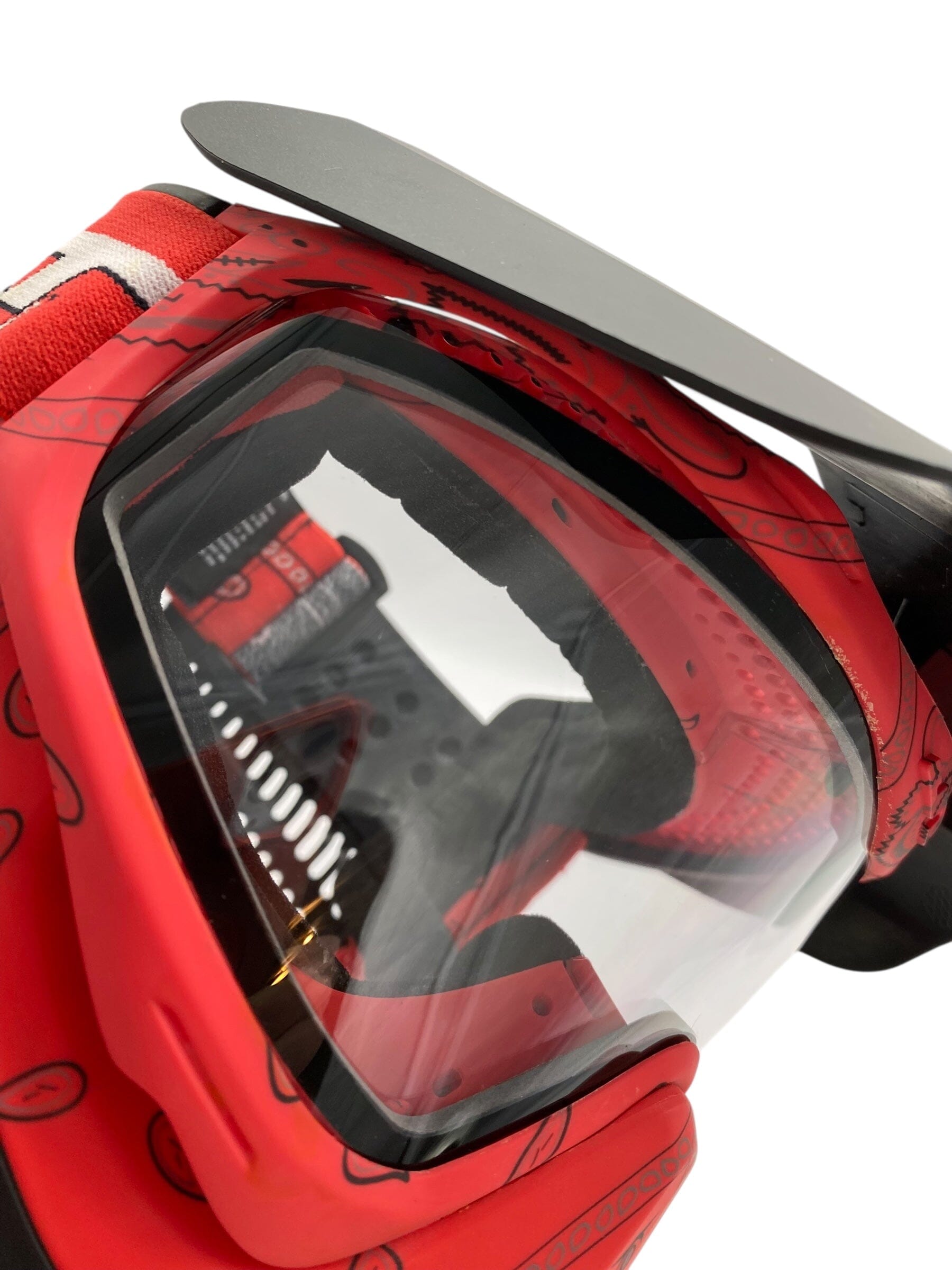 Used Jt Bandana Red Paintball Mask Paintball Gun from CPXBrosPaintball Buy/Sell/Trade Paintball Markers, New Paintball Guns, Paintball Hoppers, Paintball Masks, and Hormesis Headbands