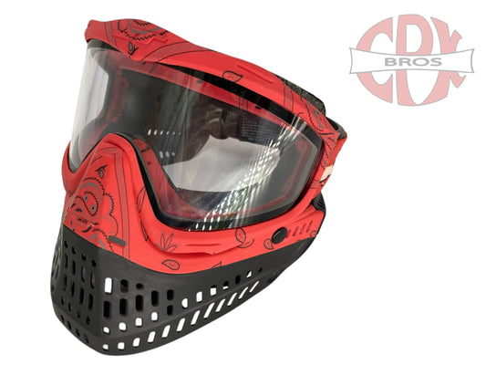 Used JT Bandana Red ProFlex Paintball Mask Goggles Paintball Gun from CPXBrosPaintball Buy/Sell/Trade Paintball Markers, New Paintball Guns, Paintball Hoppers, Paintball Masks, and Hormesis Headbands