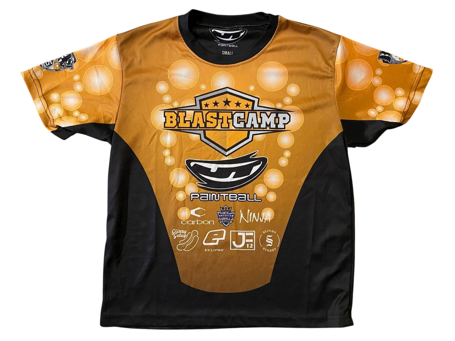 Used Jt BLASTCAMP T-Shirt - size SMALL Paintball Gun from CPXBrosPaintball Buy/Sell/Trade Paintball Markers, New Paintball Guns, Paintball Hoppers, Paintball Masks, and Hormesis Headbands