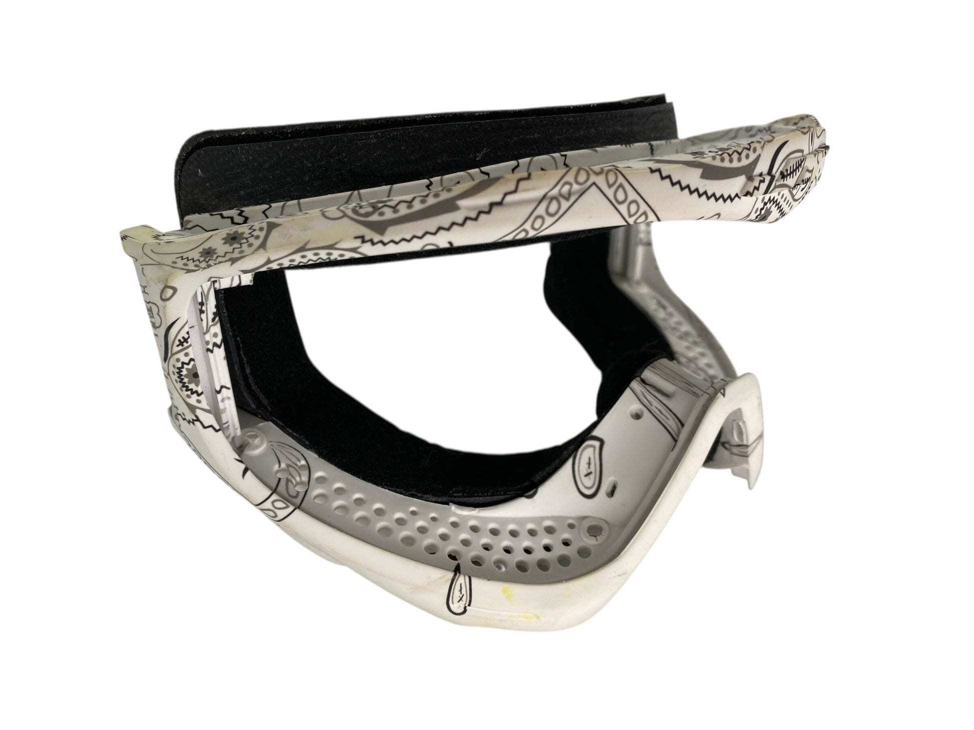 Used JT Flex 7/Flex 8/ProFlex/Spectra Goggle Frame White Bandana - No Lens Paintball Gun from CPXBrosPaintball Buy/Sell/Trade Paintball Markers, New Paintball Guns, Paintball Hoppers, Paintball Masks, and Hormesis Headbands
