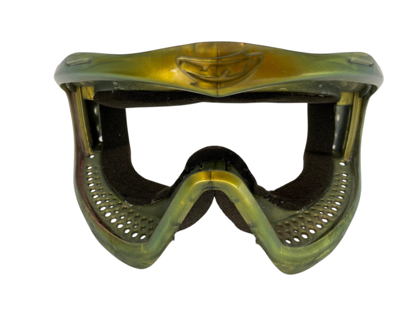 Used JT GOLD CHAMELEON / CHAMS MASK FRAME (no lens) Paintball Gun from CPXBrosPaintball Buy/Sell/Trade Paintball Markers, New Paintball Guns, Paintball Hoppers, Paintball Masks, and Hormesis Headbands