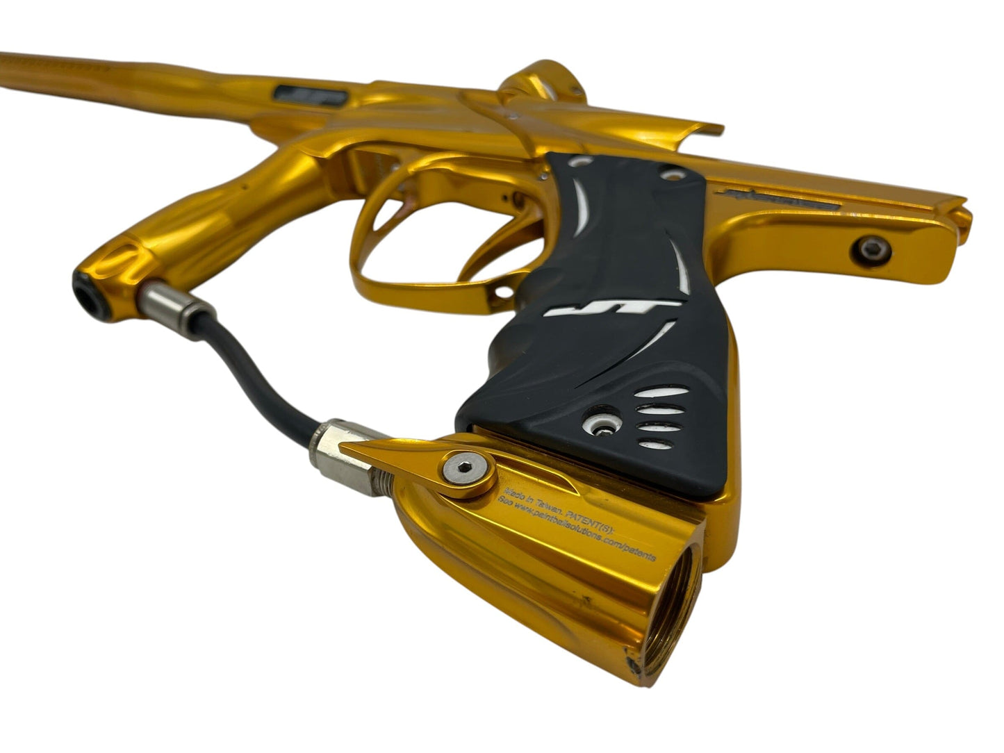 Used Jt Impulse Gloss Gold Paintball Gun Paintball Gun from CPXBrosPaintball Buy/Sell/Trade Paintball Markers, New Paintball Guns, Paintball Hoppers, Paintball Masks, and Hormesis Headbands