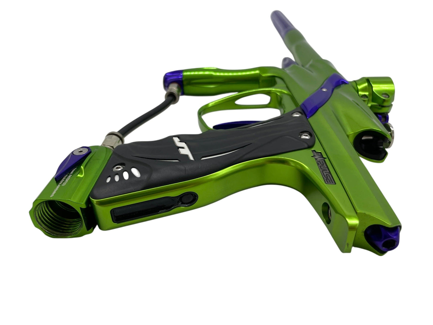 Used Jt Impulse Gloss Green/Blue Paintball Gun Paintball Gun from CPXBrosPaintball Buy/Sell/Trade Paintball Markers, New Paintball Guns, Paintball Hoppers, Paintball Masks, and Hormesis Headbands