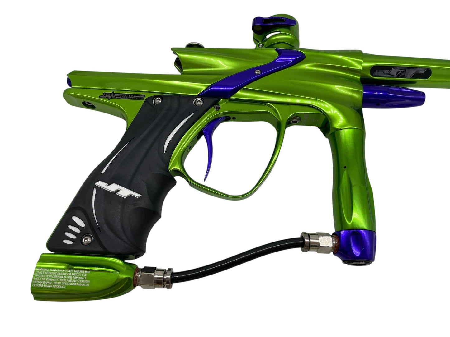 Used Jt Impulse Gloss Green/Blue Paintball Gun Paintball Gun from CPXBrosPaintball Buy/Sell/Trade Paintball Markers, New Paintball Guns, Paintball Hoppers, Paintball Masks, and Hormesis Headbands