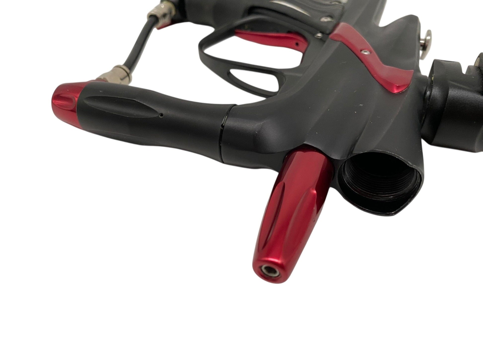 Used Jt Impulse Paintball Gun Black/Red Paintball Gun from CPXBrosPaintball Buy/Sell/Trade Paintball Markers, New Paintball Guns, Paintball Hoppers, Paintball Masks, and Hormesis Headbands