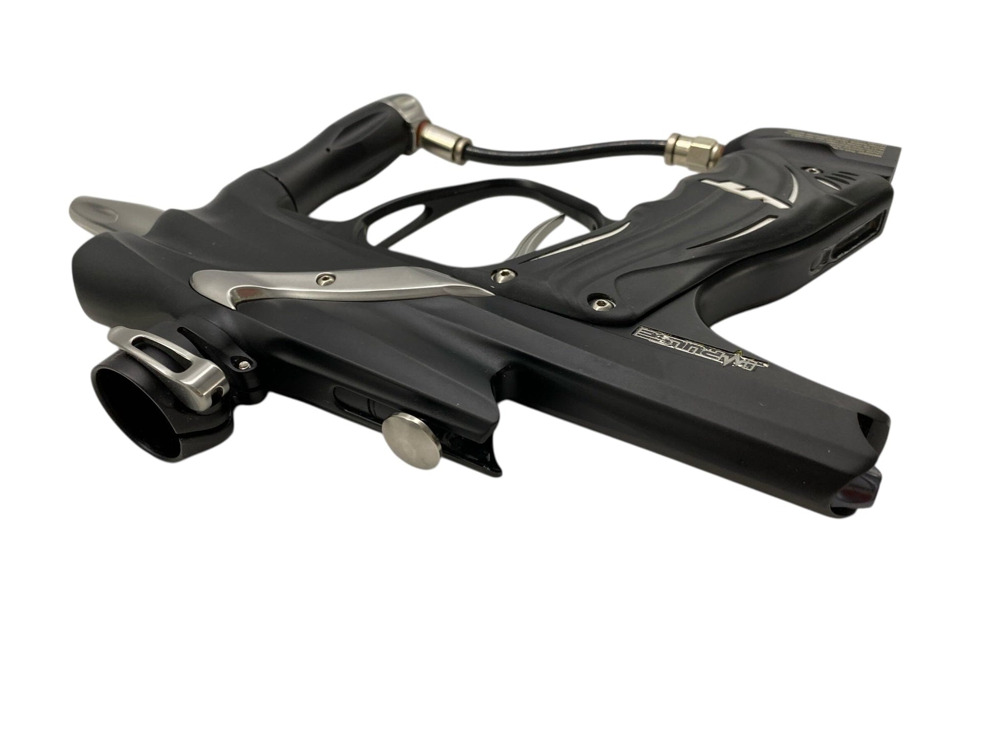 Used Jt Impulse Paintball Gun Black/Silver Paintball Gun from CPXBrosPaintball Buy/Sell/Trade Paintball Markers, New Paintball Guns, Paintball Hoppers, Paintball Masks, and Hormesis Headbands