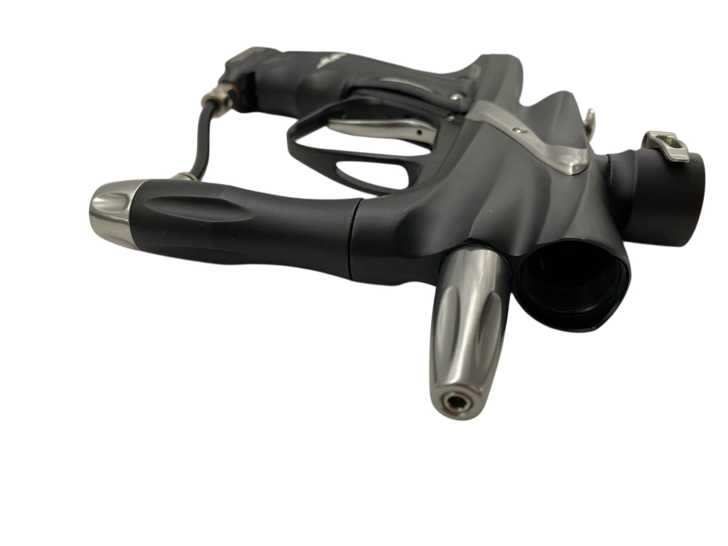 Used Jt Impulse Paintball Gun Black/Silver Paintball Gun from CPXBrosPaintball Buy/Sell/Trade Paintball Markers, New Paintball Guns, Paintball Hoppers, Paintball Masks, and Hormesis Headbands