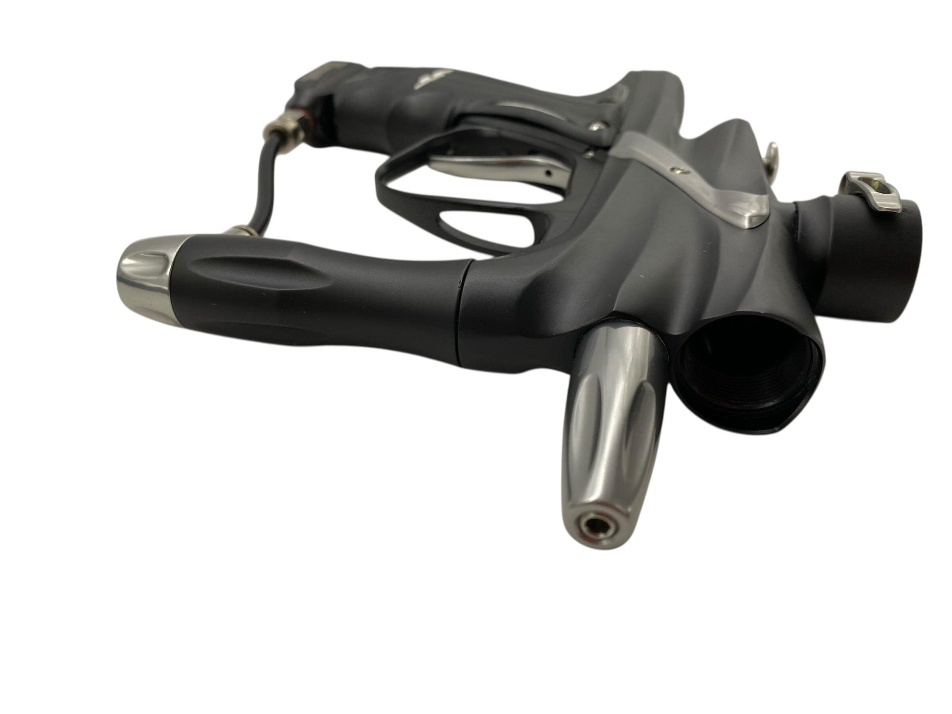 Used Jt Impulse Paintball Gun Black/Silver Paintball Gun from CPXBrosPaintball Buy/Sell/Trade Paintball Markers, New Paintball Guns, Paintball Hoppers, Paintball Masks, and Hormesis Headbands