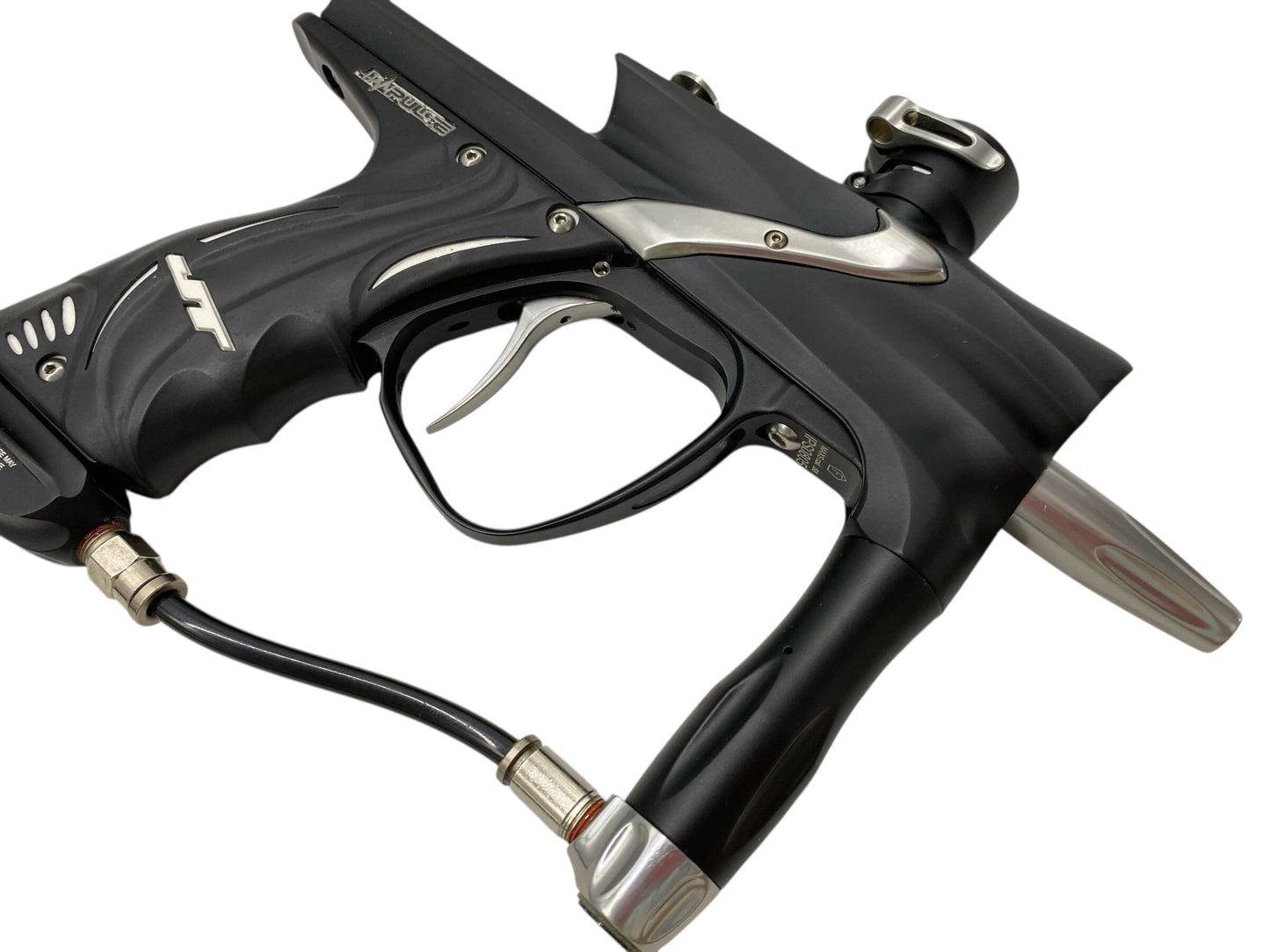 Used Jt Impulse Paintball Gun Black/Silver Paintball Gun from CPXBrosPaintball Buy/Sell/Trade Paintball Markers, New Paintball Guns, Paintball Hoppers, Paintball Masks, and Hormesis Headbands