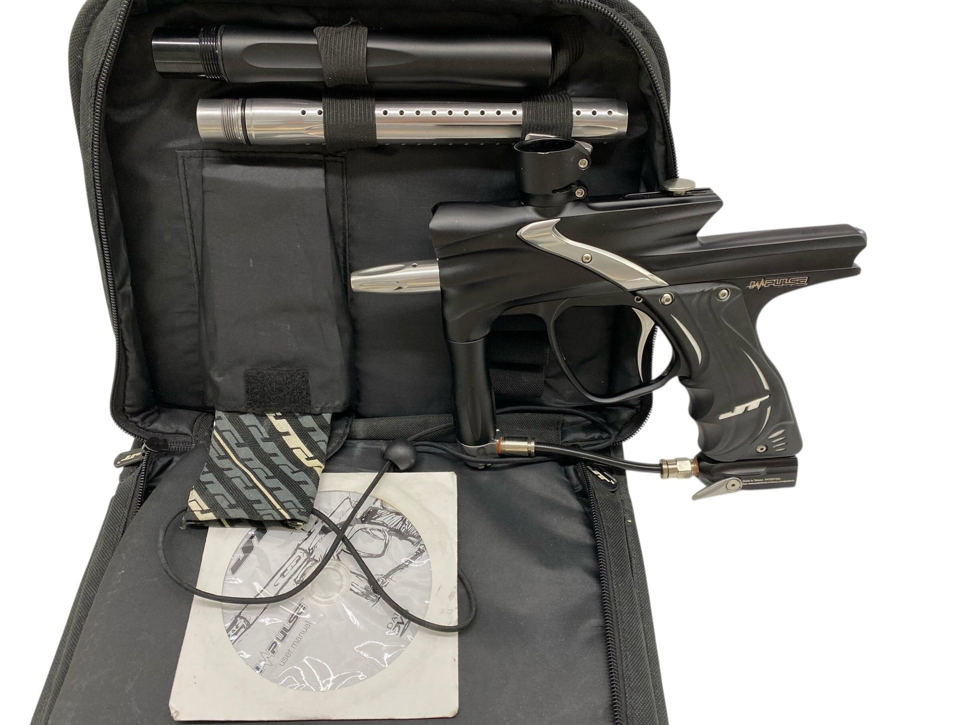 Used Jt Impulse Paintball Gun Black/Silver Paintball Gun from CPXBrosPaintball Buy/Sell/Trade Paintball Markers, New Paintball Guns, Paintball Hoppers, Paintball Masks, and Hormesis Headbands