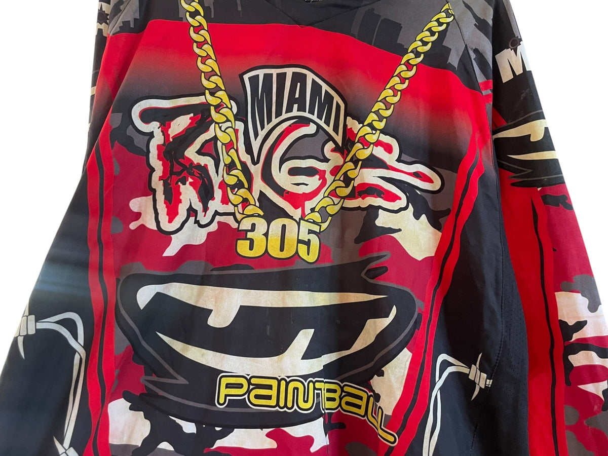 Used JT Miami Rage Paintball Jersey: Size 3XL Paintball Gun from CPXBrosPaintball Buy/Sell/Trade Paintball Markers, New Paintball Guns, Paintball Hoppers, Paintball Masks, and Hormesis Headbands