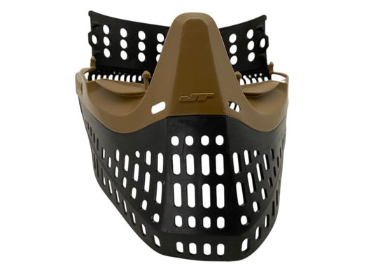 Used Jt Paintball Mask Bottoms and Ears Brown/Black Paintball Gun from CPXBrosPaintball Buy/Sell/Trade Paintball Markers, New Paintball Guns, Paintball Hoppers, Paintball Masks, and Hormesis Headbands
