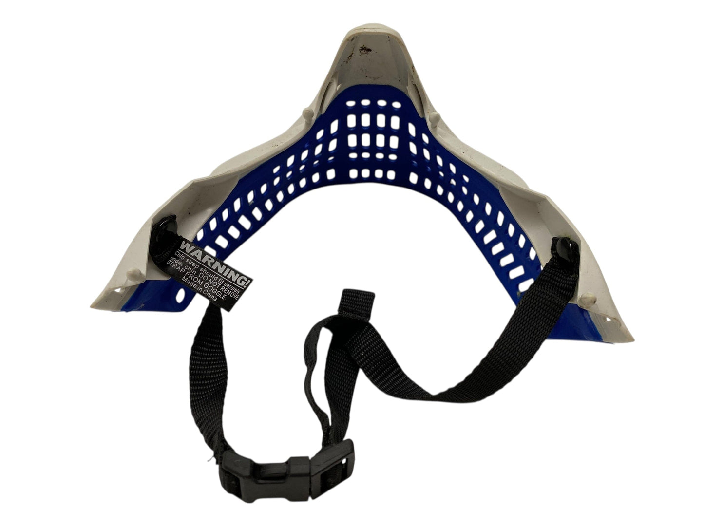 Used JT Paintball Mask Bottoms White/Blue Paintball Gun from CPXBrosPaintball Buy/Sell/Trade Paintball Markers, New Paintball Guns, Paintball Hoppers, Paintball Masks, and Hormesis Headbands