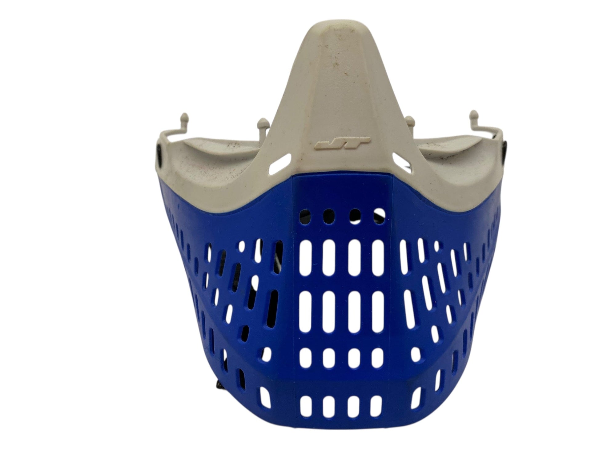 Used JT Paintball Mask Bottoms White/Blue Paintball Gun from CPXBrosPaintball Buy/Sell/Trade Paintball Markers, New Paintball Guns, Paintball Hoppers, Paintball Masks, and Hormesis Headbands