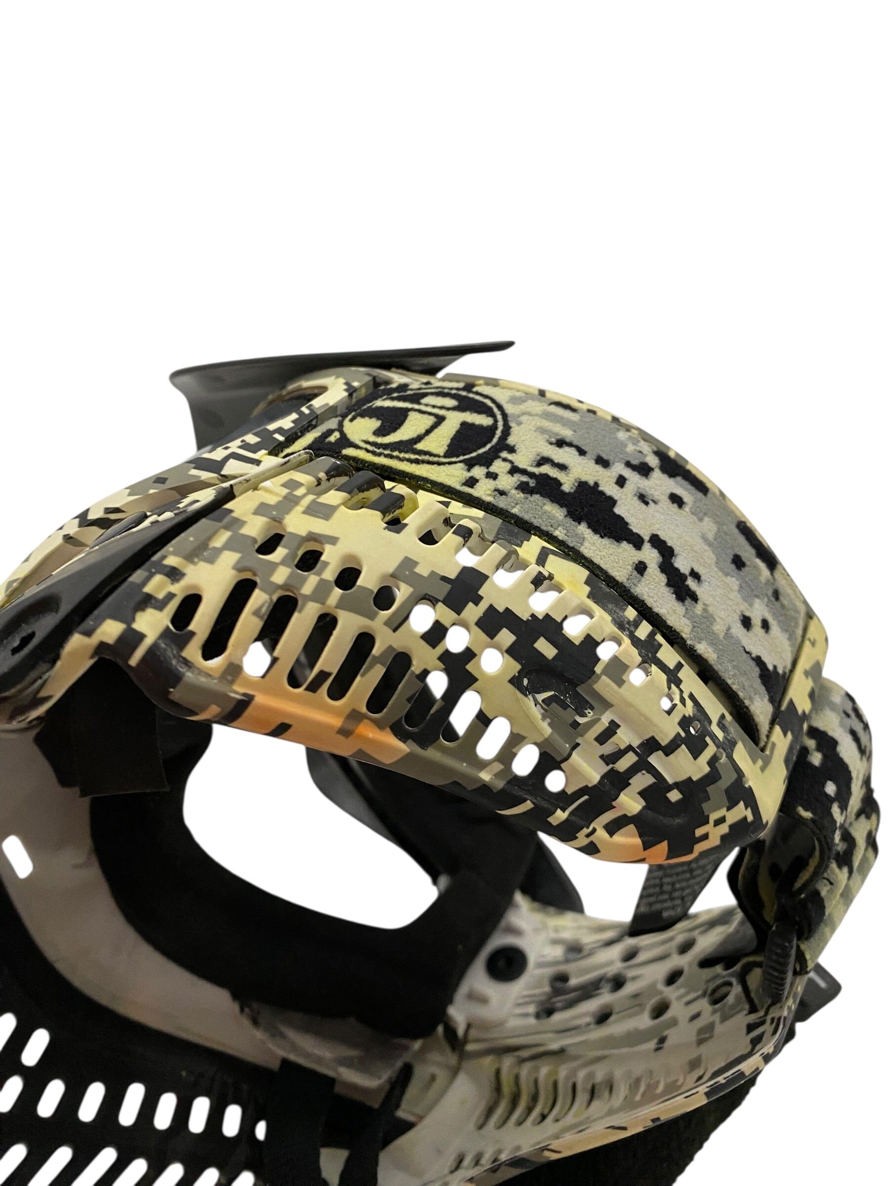 Used JT Paintball Mask Digital Snow Camo Goggles (stained) Paintball Gun from CPXBrosPaintball Buy/Sell/Trade Paintball Markers, New Paintball Guns, Paintball Hoppers, Paintball Masks, and Hormesis Headbands