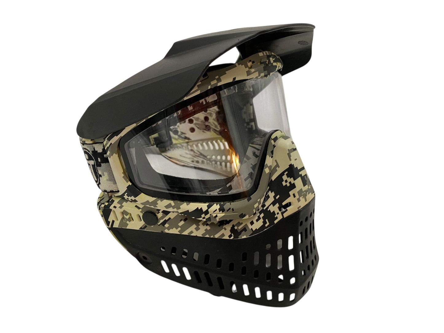 Used JT Paintball Mask Digital Snow Camo Goggles (stained) Paintball Gun from CPXBrosPaintball Buy/Sell/Trade Paintball Markers, New Paintball Guns, Paintball Hoppers, Paintball Masks, and Hormesis Headbands
