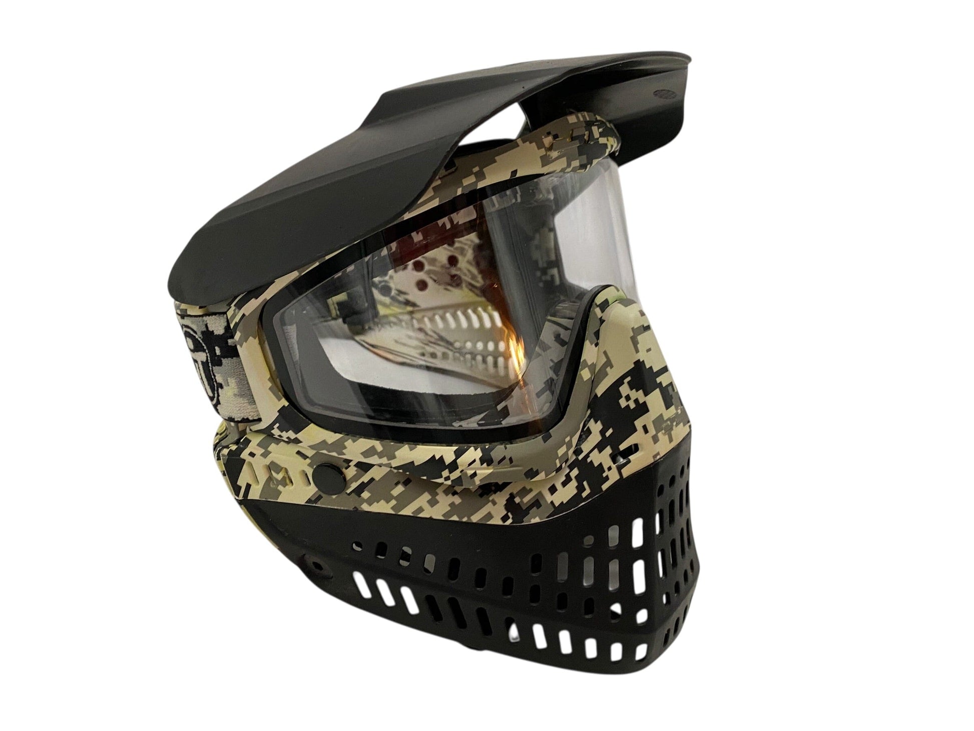 Used JT Paintball Mask Digital Snow Camo Goggles (stained) Paintball Gun from CPXBrosPaintball Buy/Sell/Trade Paintball Markers, New Paintball Guns, Paintball Hoppers, Paintball Masks, and Hormesis Headbands