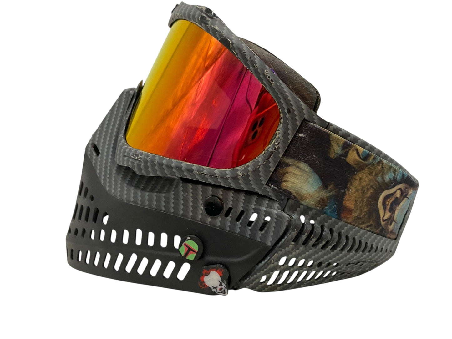 Used JT Paintball Mask Goggles Carbon Fiber Paintball Gun from CPXBrosPaintball Buy/Sell/Trade Paintball Markers, New Paintball Guns, Paintball Hoppers, Paintball Masks, and Hormesis Headbands