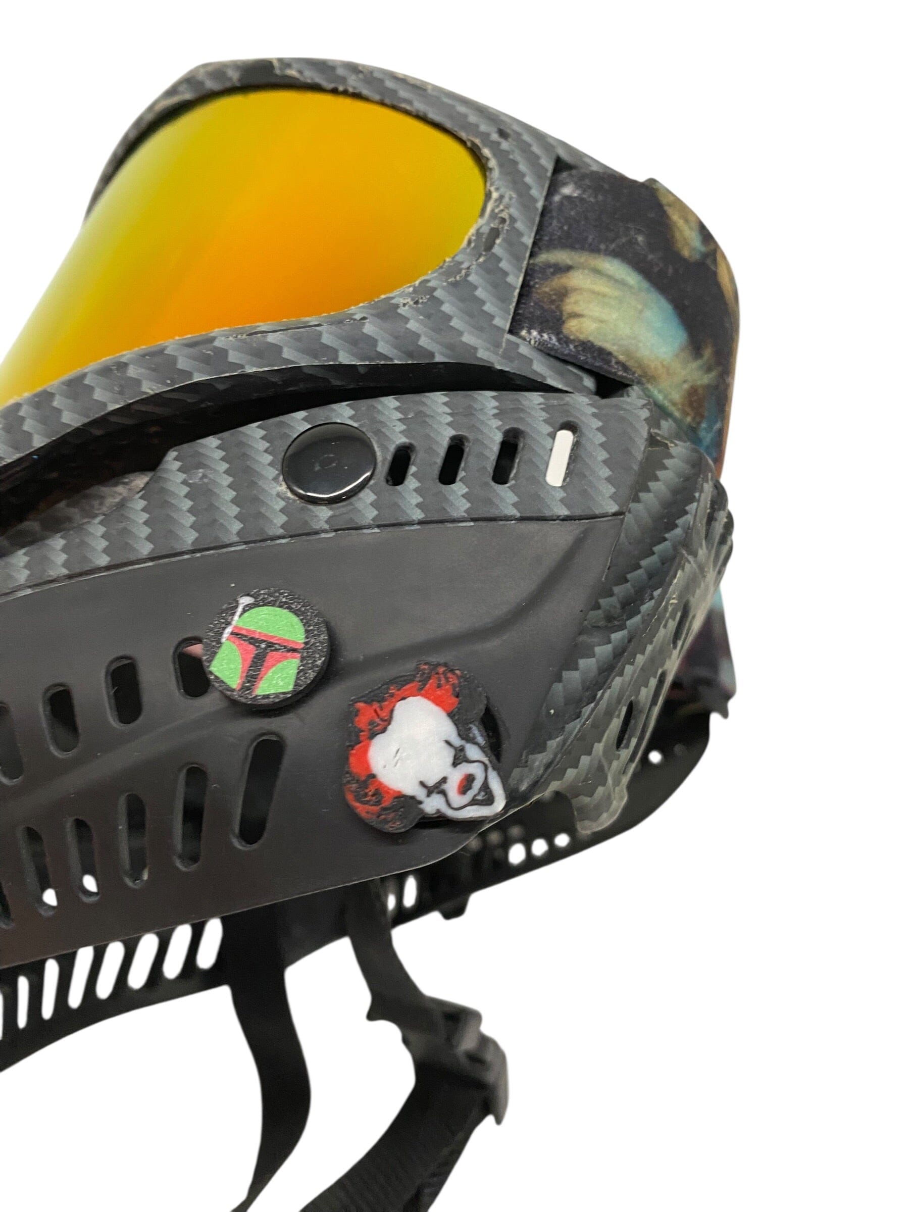 Used JT Paintball Mask Goggles Carbon Fiber Paintball Gun from CPXBrosPaintball Buy/Sell/Trade Paintball Markers, New Paintball Guns, Paintball Hoppers, Paintball Masks, and Hormesis Headbands