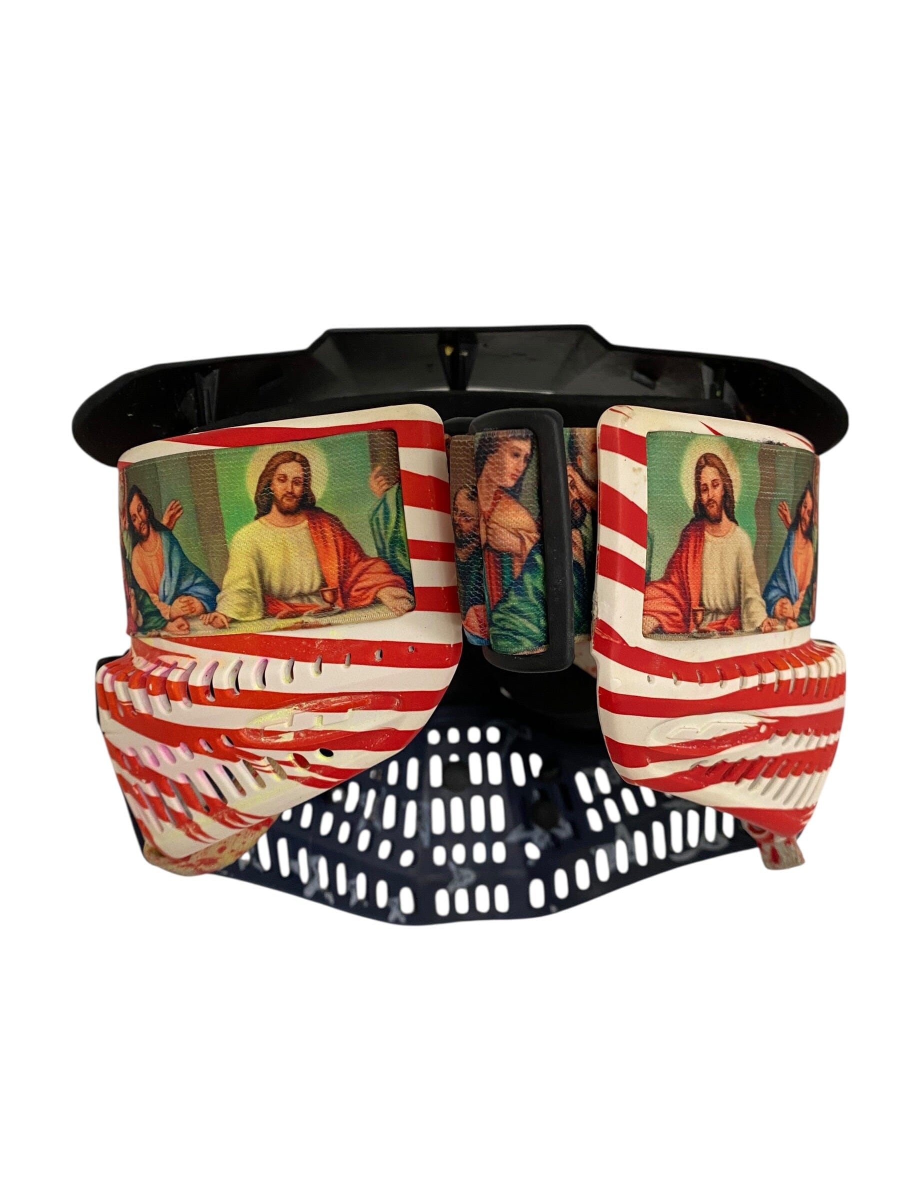 Used JT Paintball Mask Goggles LE TEAM USA PATRIOTIC Last Super Strap Paintball Gun from CPXBrosPaintball Buy/Sell/Trade Paintball Markers, New Paintball Guns, Paintball Hoppers, Paintball Masks, and Hormesis Headbands
