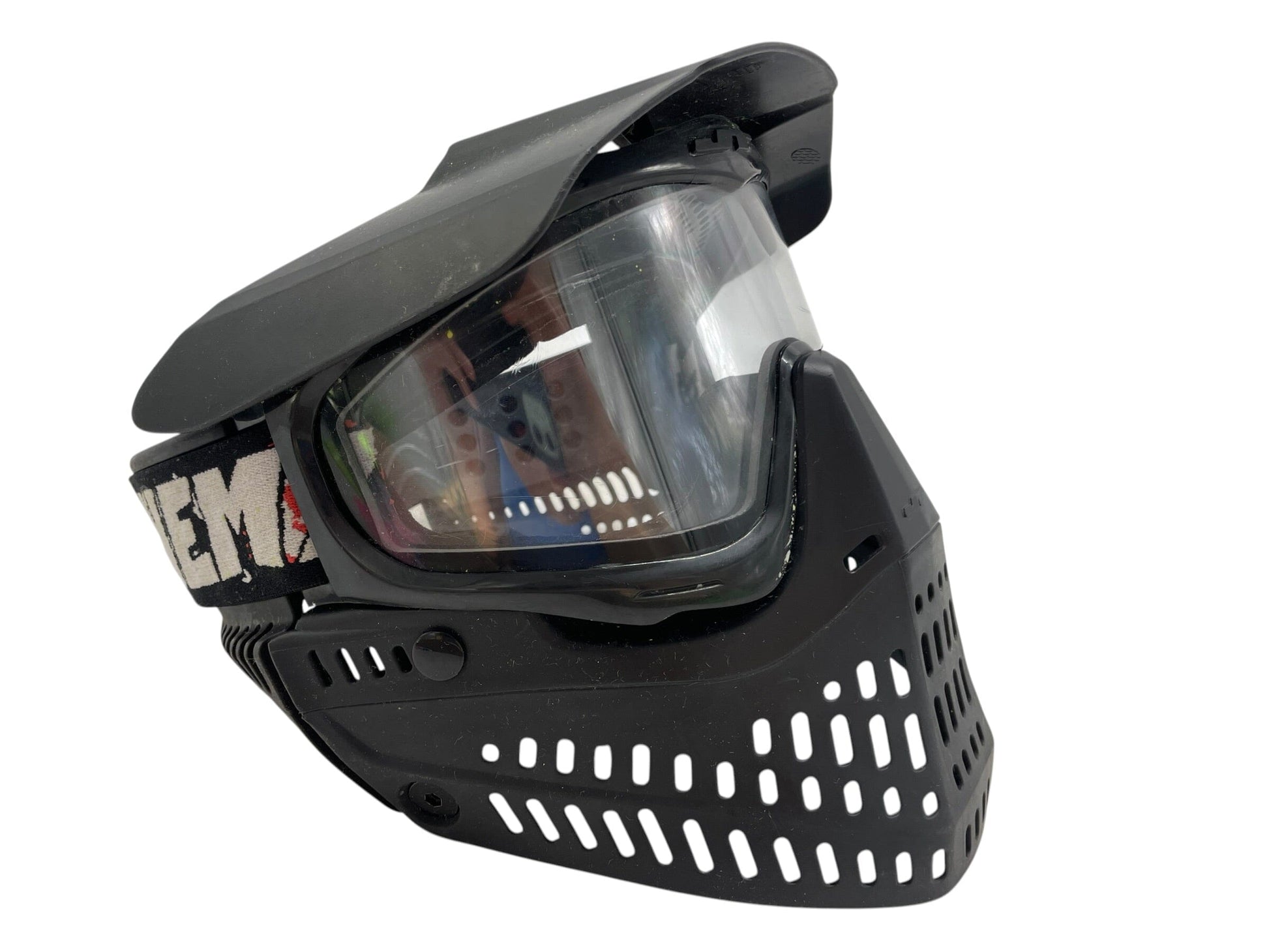 Used JT Paintball Mask Goggles with Event Only ENEMY OF THE STATE STRAP Paintball Gun from CPXBrosPaintball Buy/Sell/Trade Paintball Markers, New Paintball Guns, Paintball Hoppers, Paintball Masks, and Hormesis Headbands