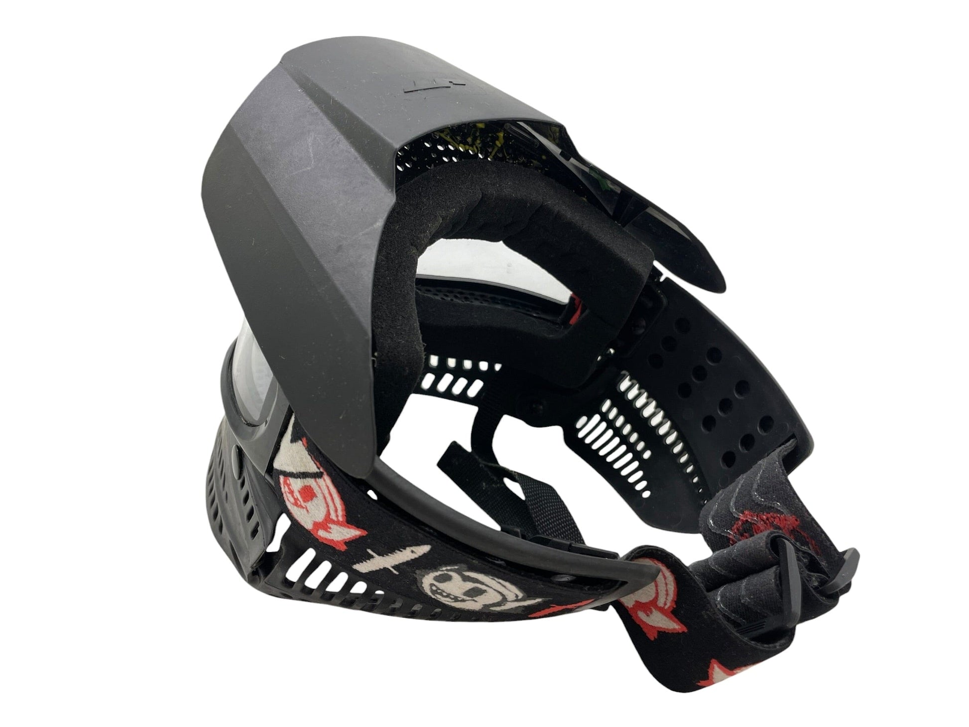 Used JT Paintball Mask Goggles with Event Only ENEMY OF THE STATE STRAP Paintball Gun from CPXBrosPaintball Buy/Sell/Trade Paintball Markers, New Paintball Guns, Paintball Hoppers, Paintball Masks, and Hormesis Headbands