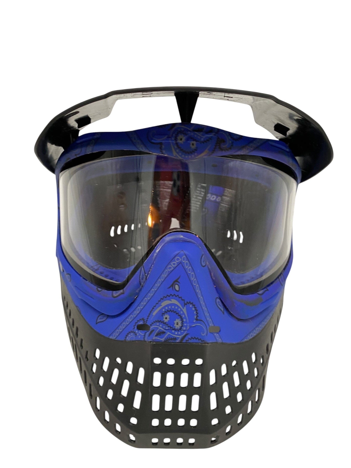 Used Jt Proflex Blue Bandana Paintball Mask Goggles Paintball Gun from CPXBrosPaintball Buy/Sell/Trade Paintball Markers, New Paintball Guns, Paintball Hoppers, Paintball Masks, and Hormesis Headbands